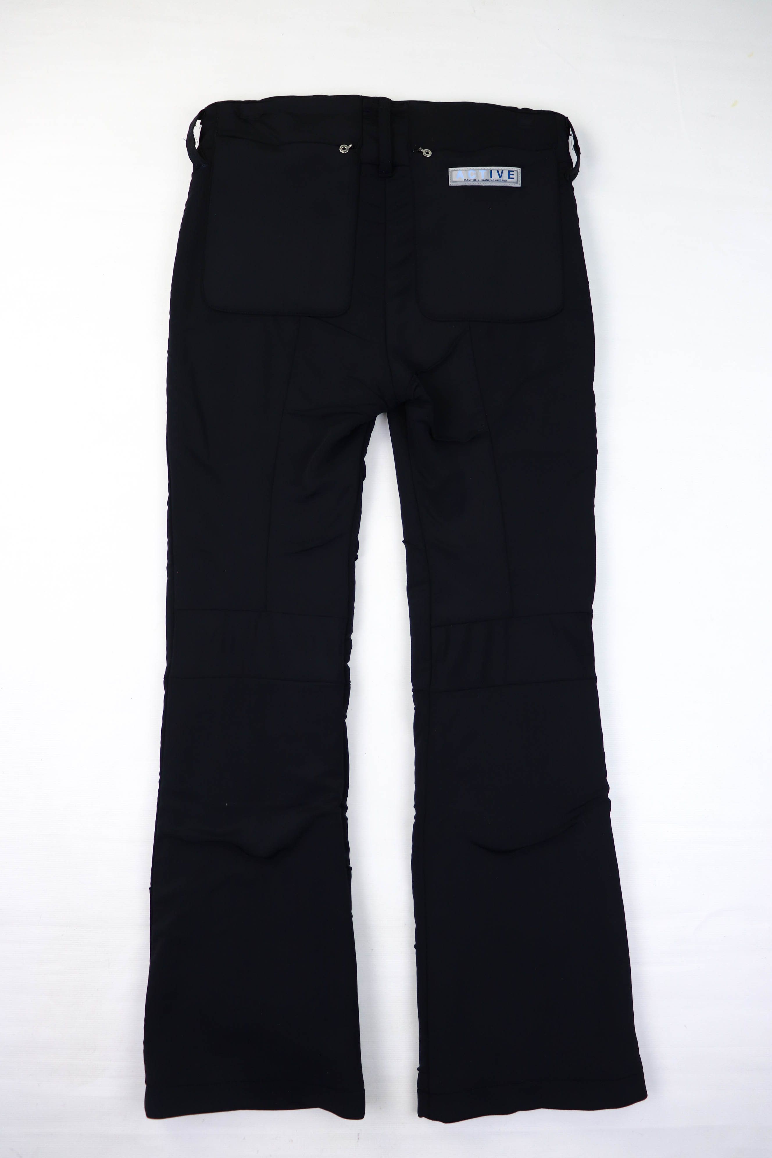 Marithe + Francois Girbaud × Vintage ACTIVE Marithe Francois Girbaud Black Women's Snow Ski Pants Size 28" / US 6 / IT 42 - 2 Thumbnail