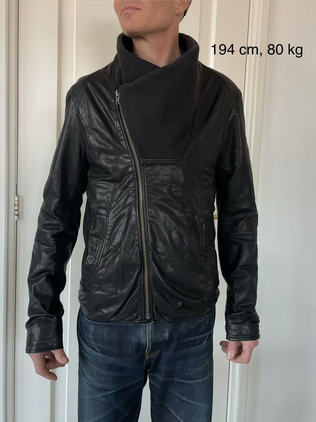 Helmut Lang Helmut Lang sheepskin jacket with woolen collar Size US M / EU 48-50 / 2 - 11 Thumbnail