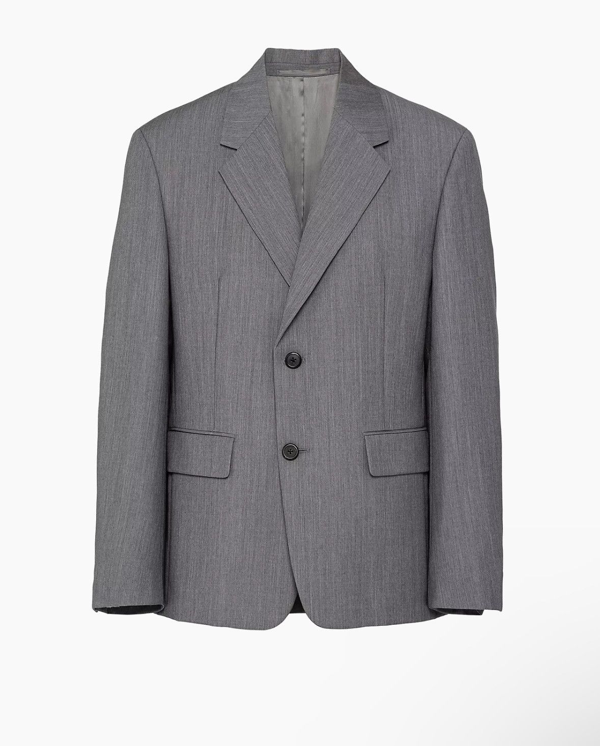 Prada Prada Spring/ Summer 2023 light Grey Mohair Jacket Size 38S - 1 Thumbnail