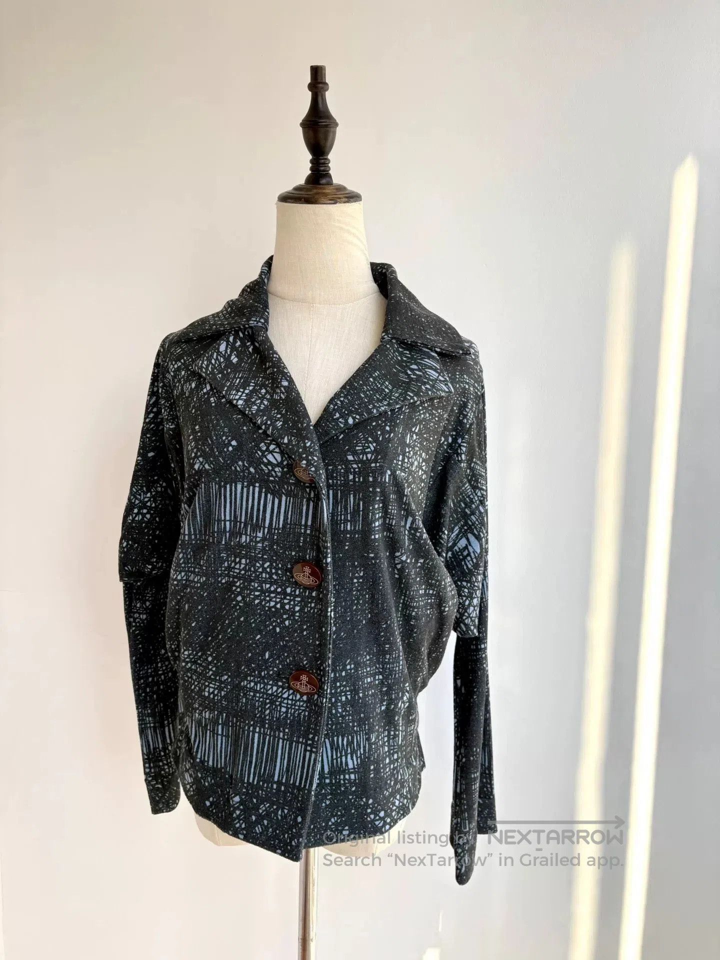 Vivienne Westwood vivienne westwood blue graffiti jacket. Size M / US 6-8 / IT 42-44 - 3 Thumbnail