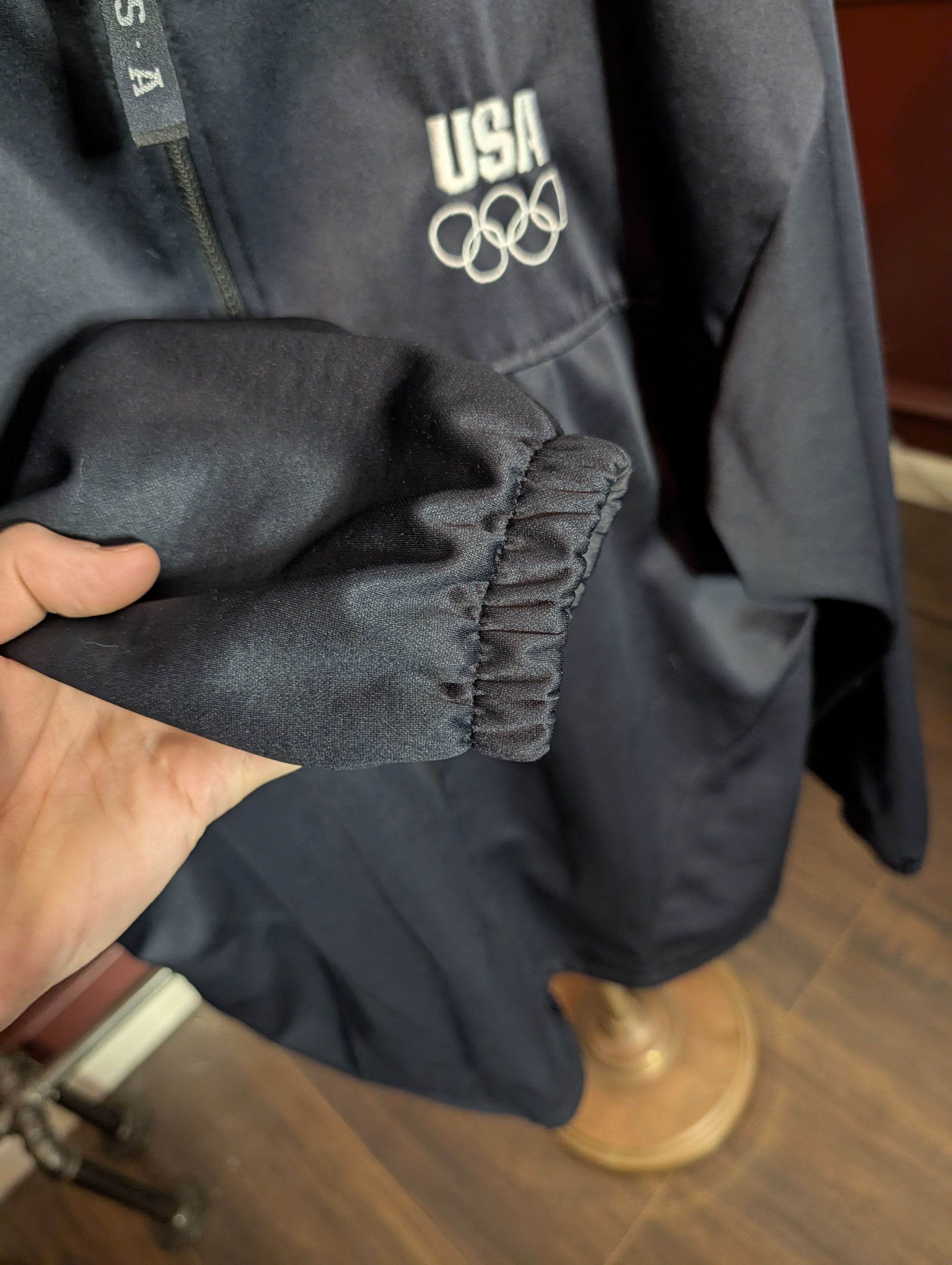 Vintage OFFICAL Olympic Committee VTG MiUSA zip-up jacket Size US XL / EU 56 / 4 - 5 Thumbnail