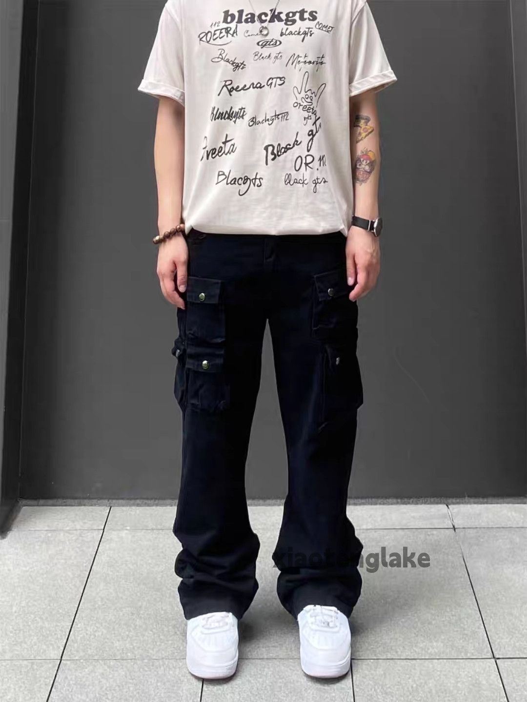 Designer × Japanese Brand × Vintage utility military outdoor tactical flared cargo pants Size US 30 / EU 46 - 1 Thumbnail