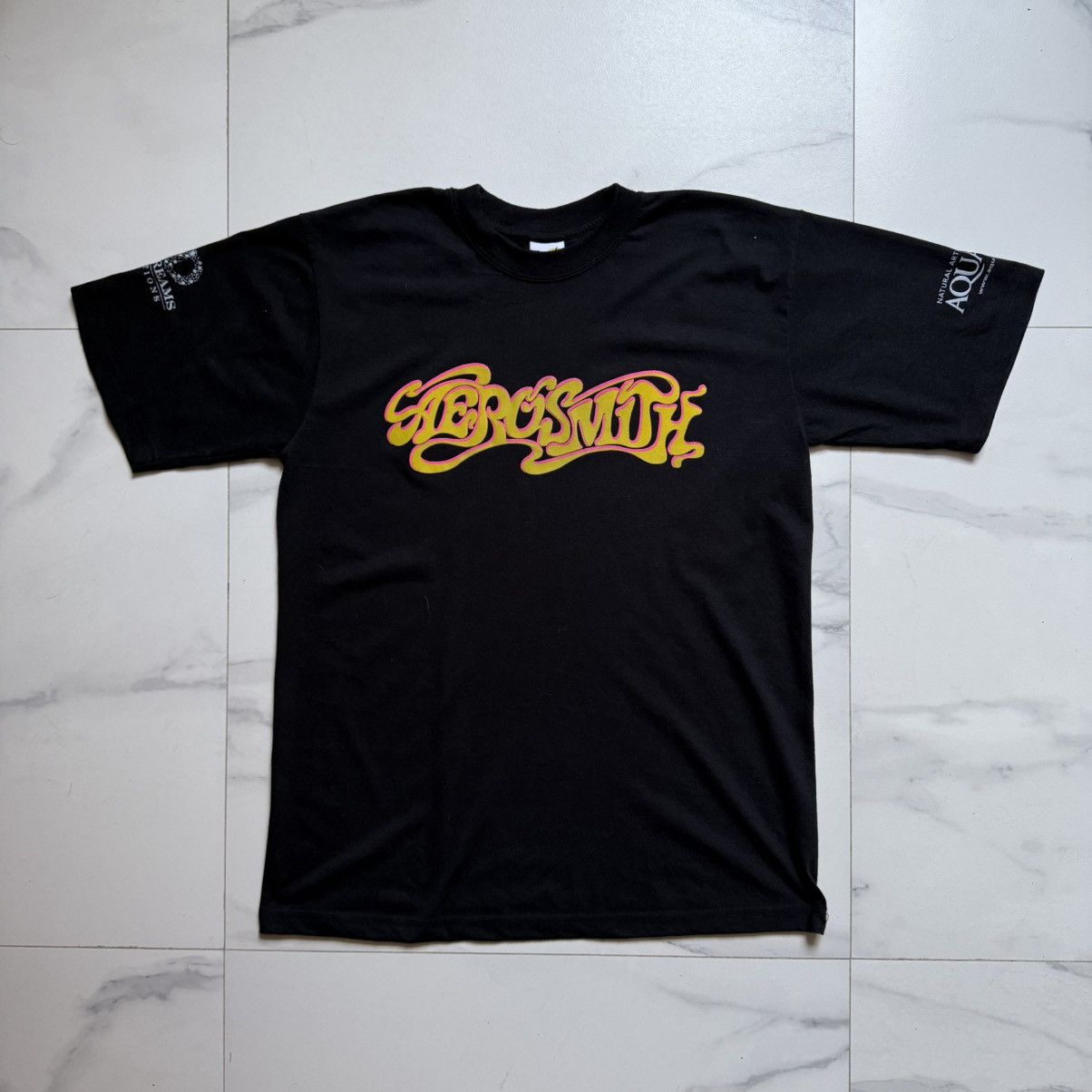 Aerosmith Rare! Vintage Aerosmith Live In Panama T-Shirt Size US M / EU 48-50 / 2 - 2 Thumbnail