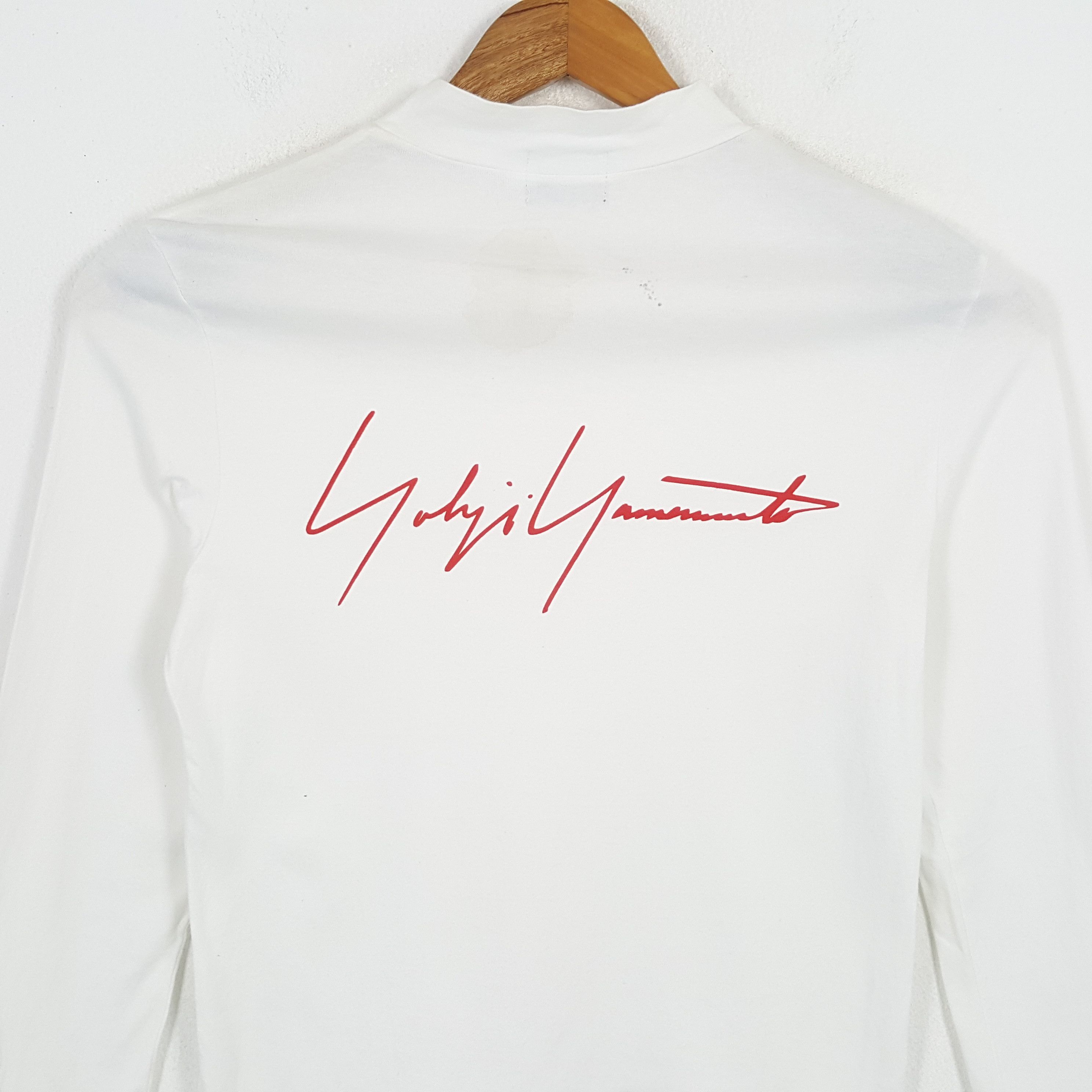Japanese Brand Vintage YOHJI YAMAMOTO Japanese Fashion Brand T-Shirt Size US M / EU 48-50 / 2 - 2 Thumbnail