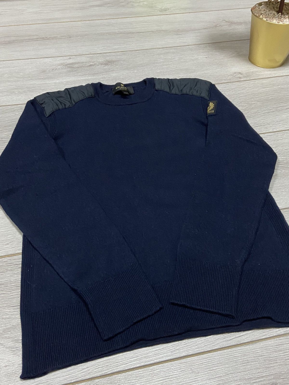 Belstaff Belstaff vintage wool sweater nylon Size US S / EU 44-46 / 1 - 6 Thumbnail
