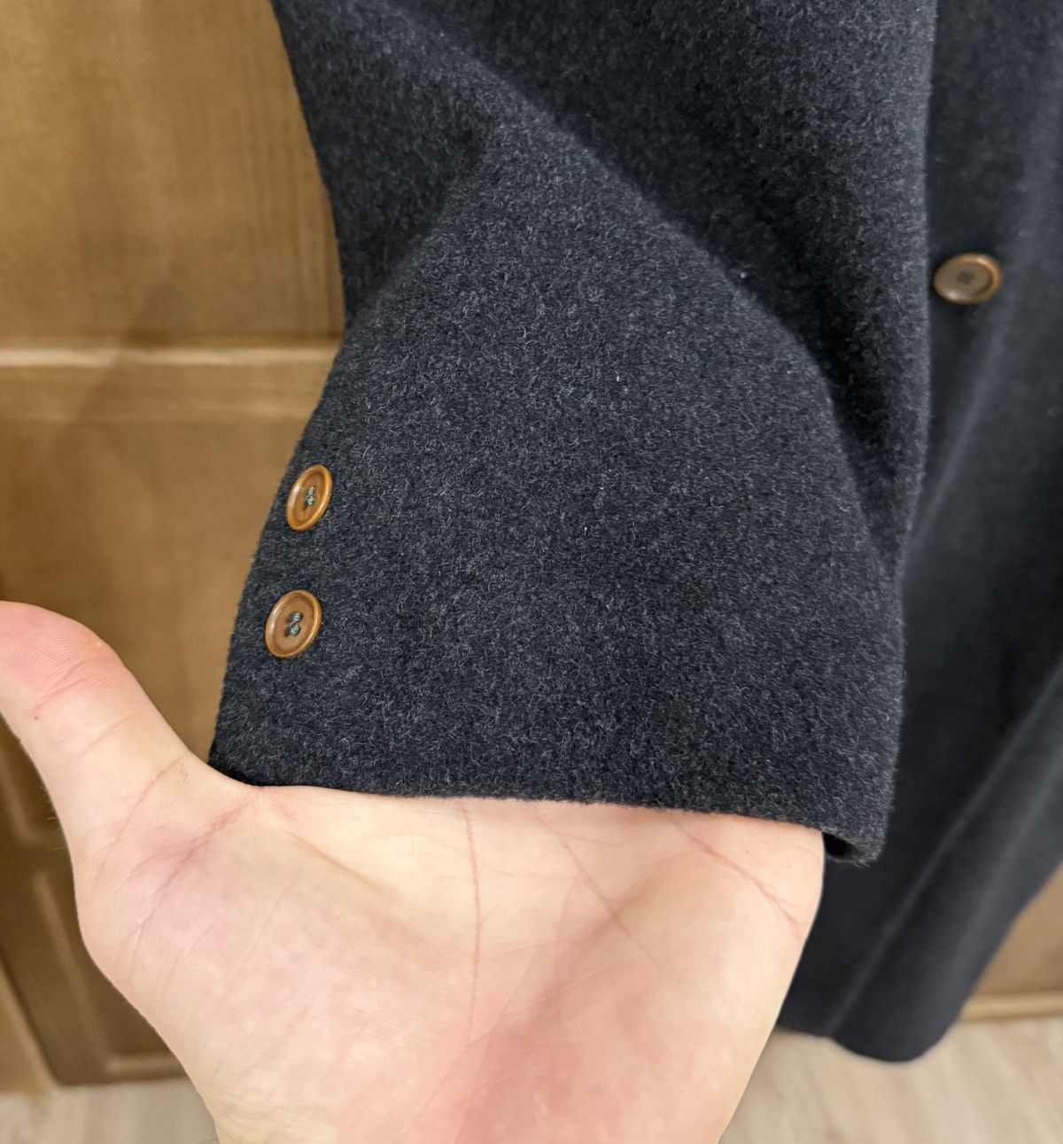 Schneiders Vintage Schneiders Salzburg Gray Wool Cashmere Double Coat Size US M / EU 48-50 / 2 - 3 Thumbnail