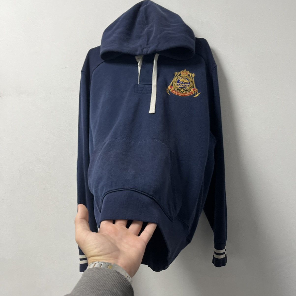 Polo Ralph Lauren Vintage Polo Ralph Lauren Y2K Big Logo 3 Hoodie Size US L / EU 52-54 / 3 - 8 Thumbnail