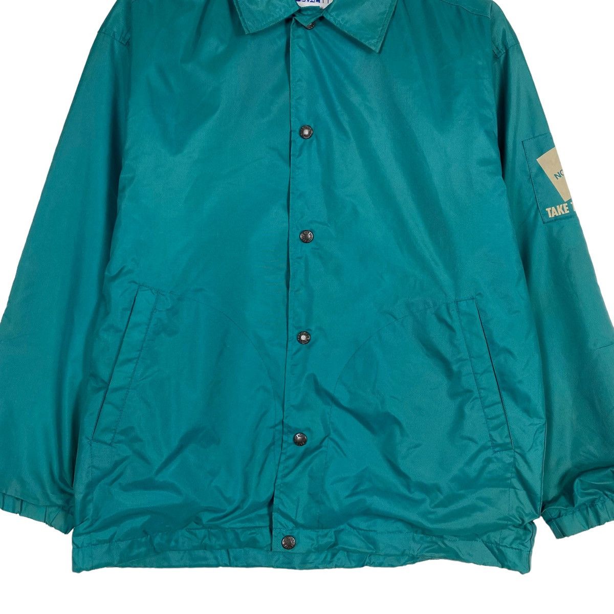 Nanamica × The North Face × Vintage 💥VINTAGE THE NORTH FACE SNAP WINDBREAKER BLUE LABEL JACKET Size US M / EU 48-50 / 2 - 5 Thumbnail