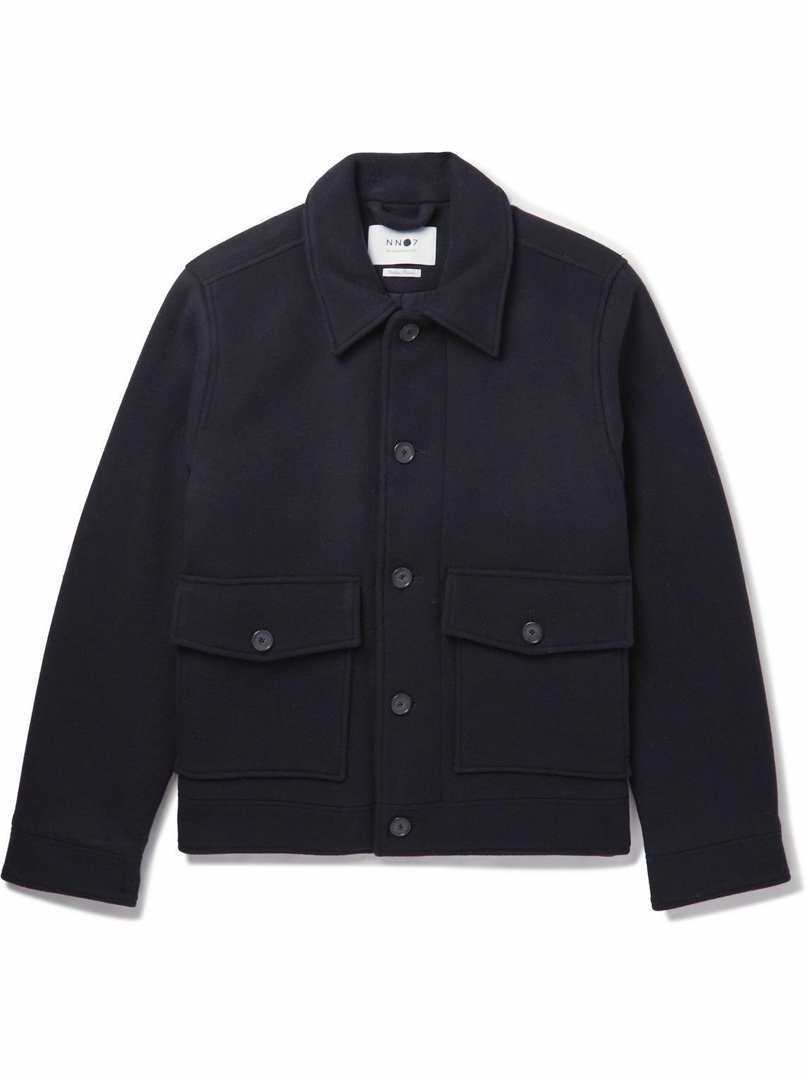 NN07 NN07 Julius flight jacket in wool/nylon Size US L / EU 52-54 / 3 - 1 Thumbnail