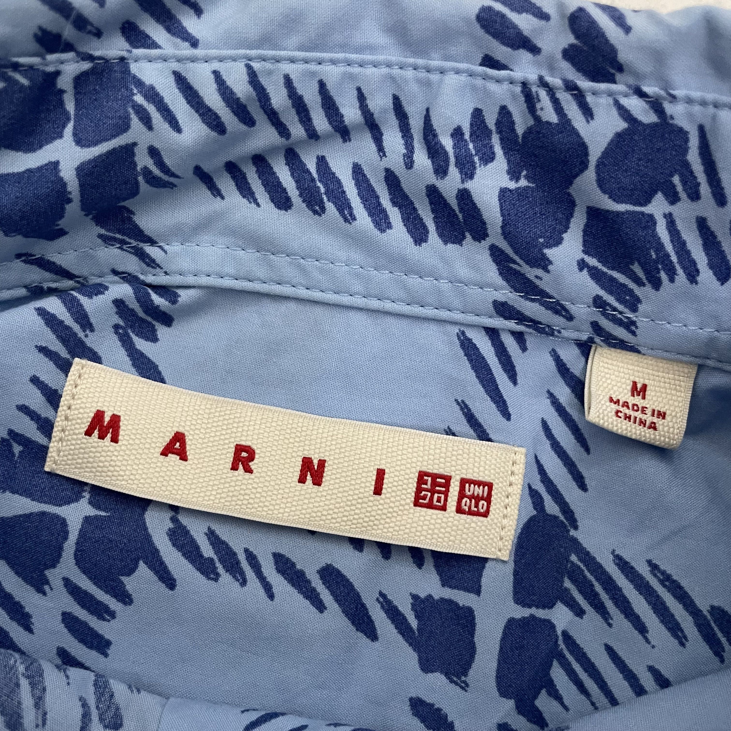 Designer × Marni ⭐️SALE⭐️ [M] MARNI X UNIQLO SHIRT OVERSIZE Size US M / EU 48-50 / 2 - 4 Thumbnail