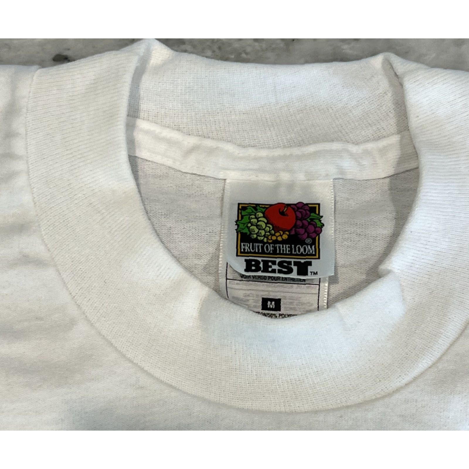 Vintage VINTAGE 1996 Haunted Halloween Cape Canaveral Cruise Single Stitch Label Best T-Shirt Mens M White Cotton Graphic Print Halloween Size US M / EU 48-50 / 2 - 4 Thumbnail