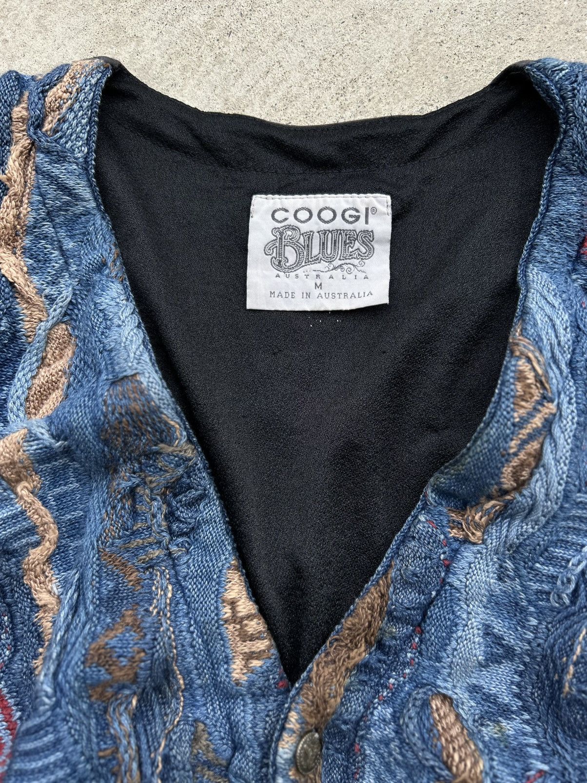 Coogi 💥RARE💥 CRAZY COOGI BLUES VEST Size US M / EU 48-50 / 2 - 10 Thumbnail
