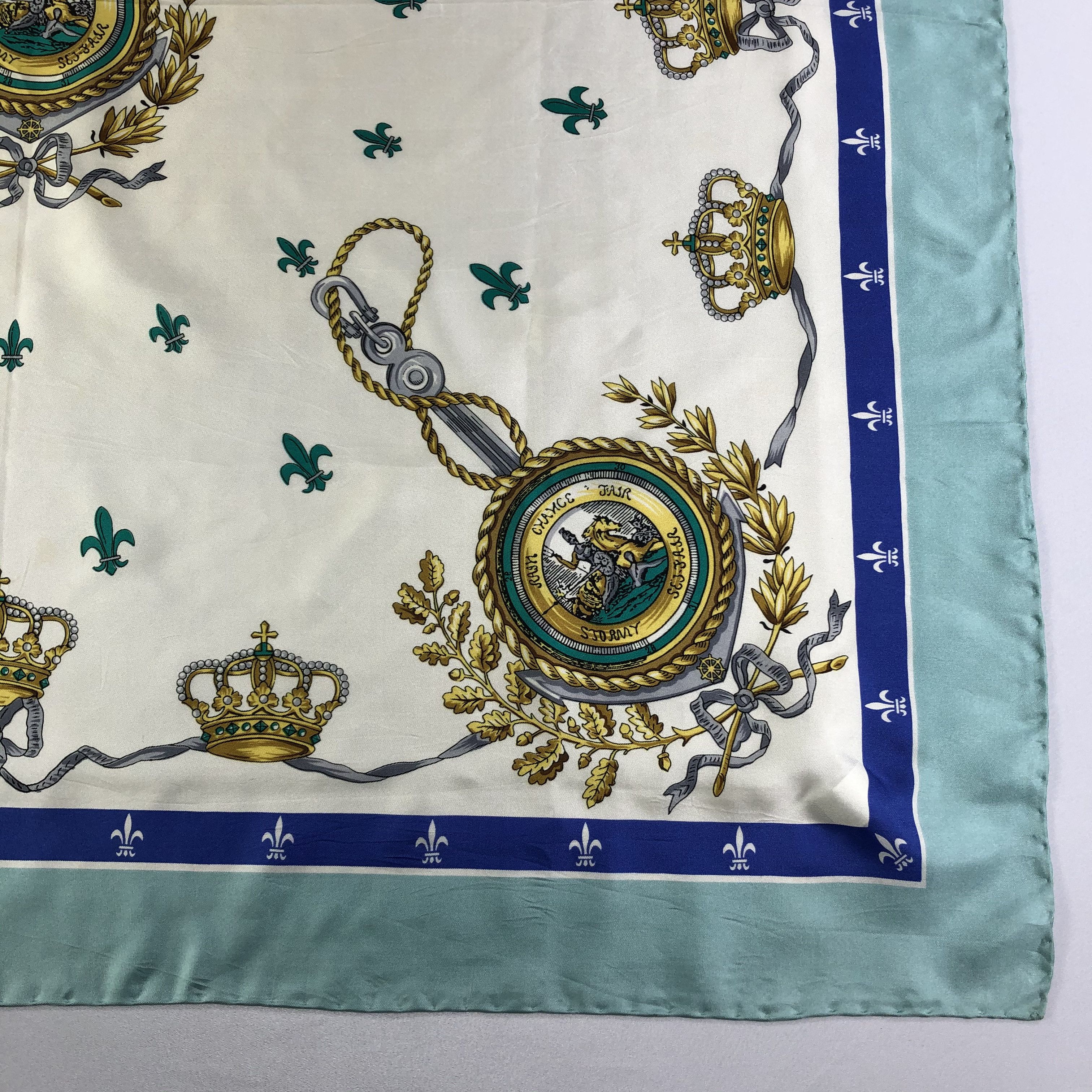 Vintage Vintage Silk Scarf Size ONE SIZE - 3 Thumbnail