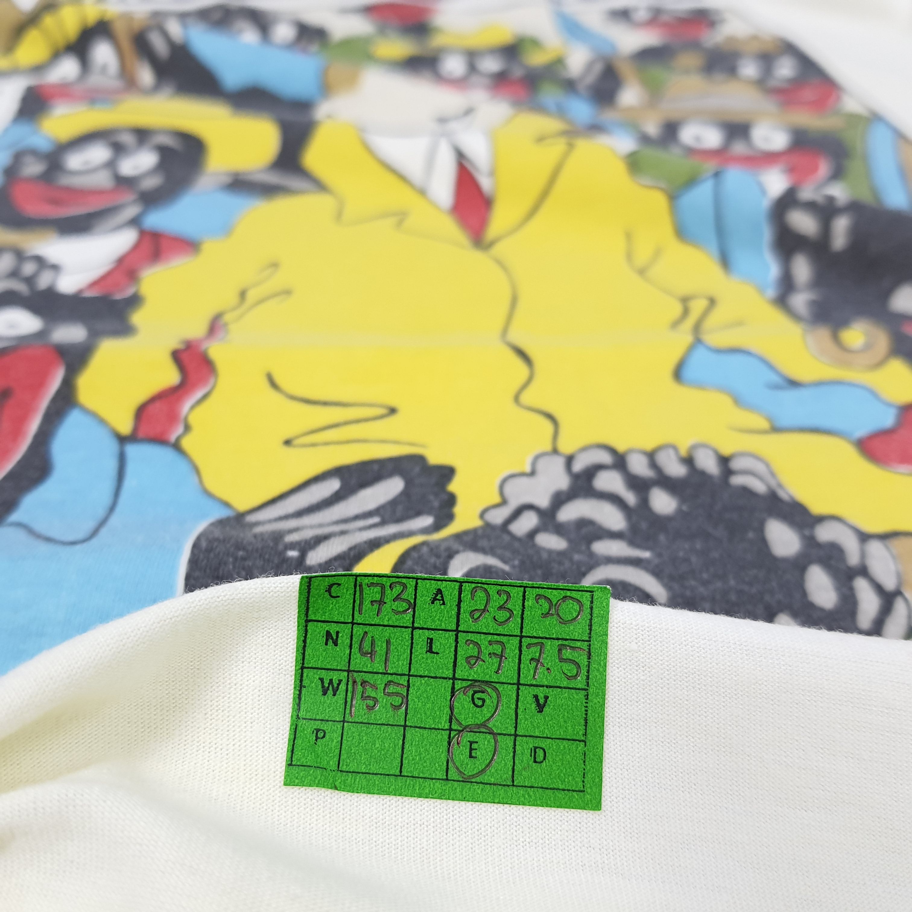 Vintage Vintage The Adventure of Tintin in The Congo T-shirt Size US XL / EU 56 / 4 - 7 Thumbnail