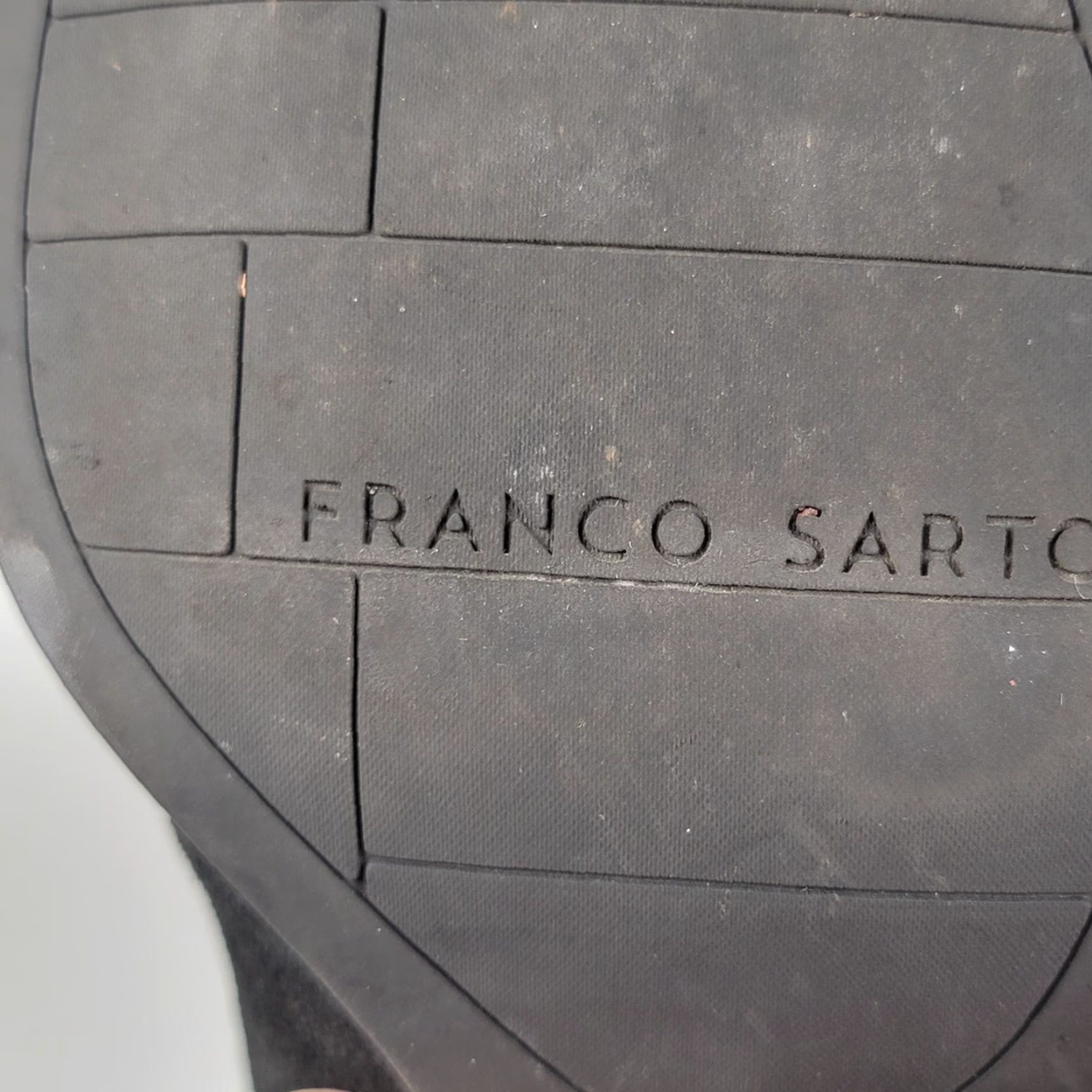 Franco Sarto Franco Sarto Granite Black Booties Women 9 M Block Heel Ankle Bootie Leather Rubber Zip Solid Black Fall Winter Spring Women Size US 9 / IT 39 - 7 Thumbnail