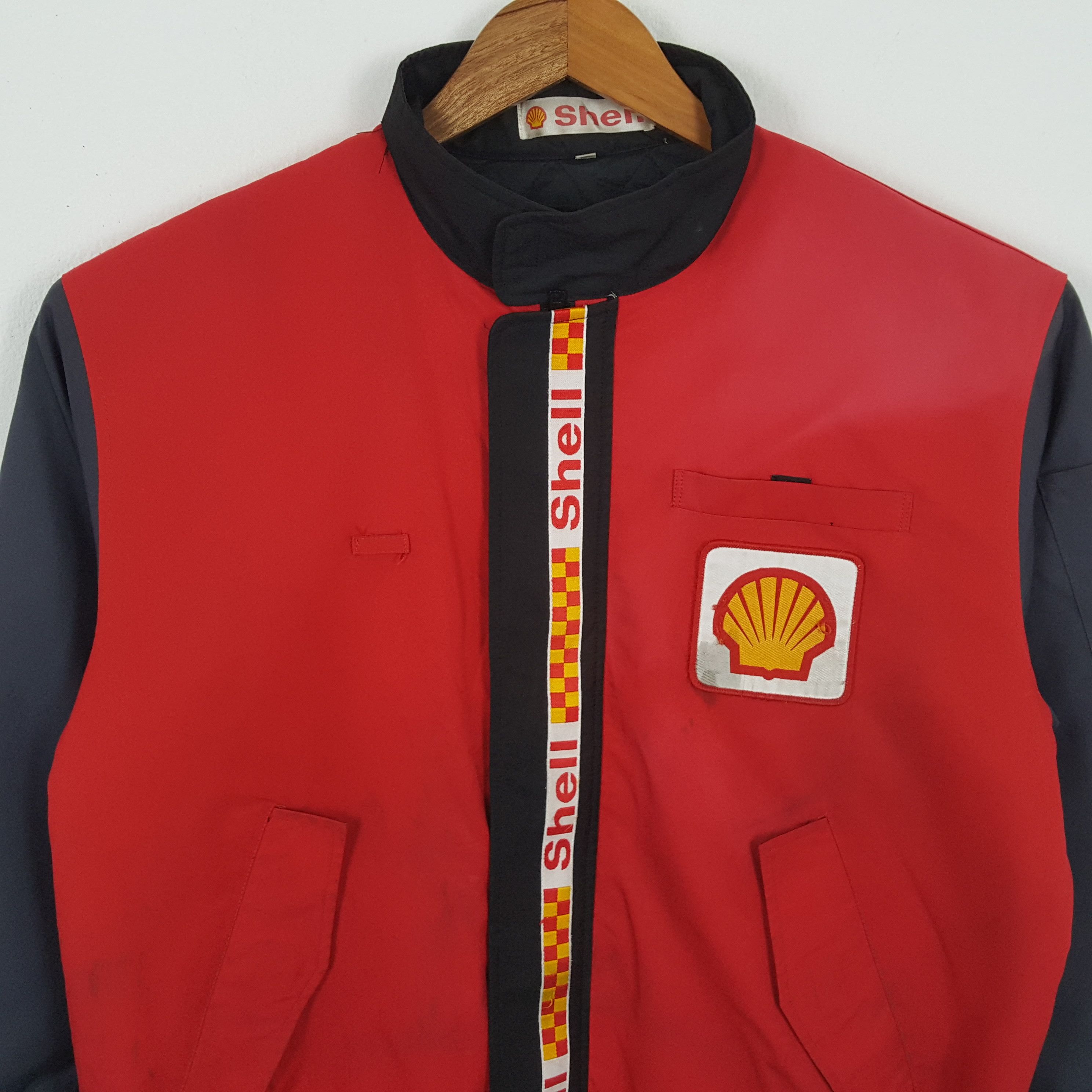 Ferrari × Vintage Vintage SHELL Ferrari Formula One Racing Oil Jacket Size US L / EU 52-54 / 3 - 2 Thumbnail