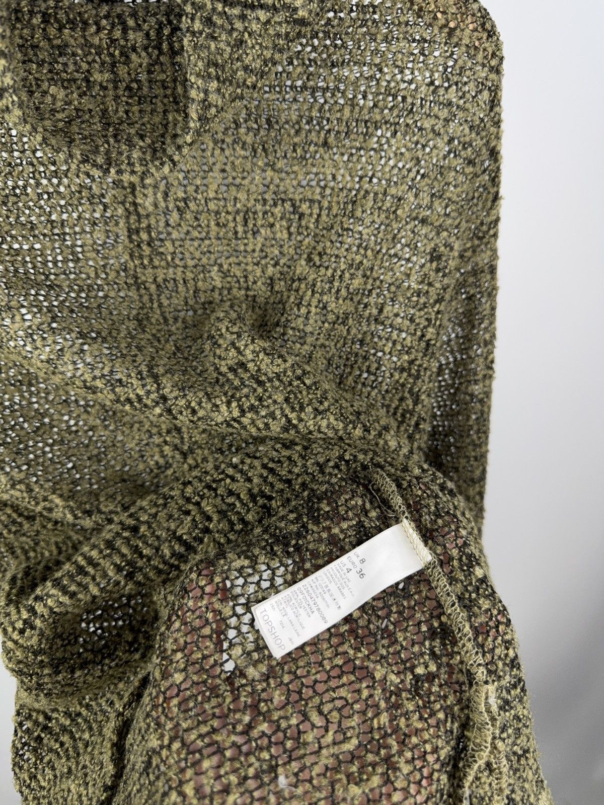 Japanese Brand Y2K Sheer Knit Distressed Sweater Japan style Avant Mood Size M / US 6-8 / IT 42-44 - 5 Thumbnail