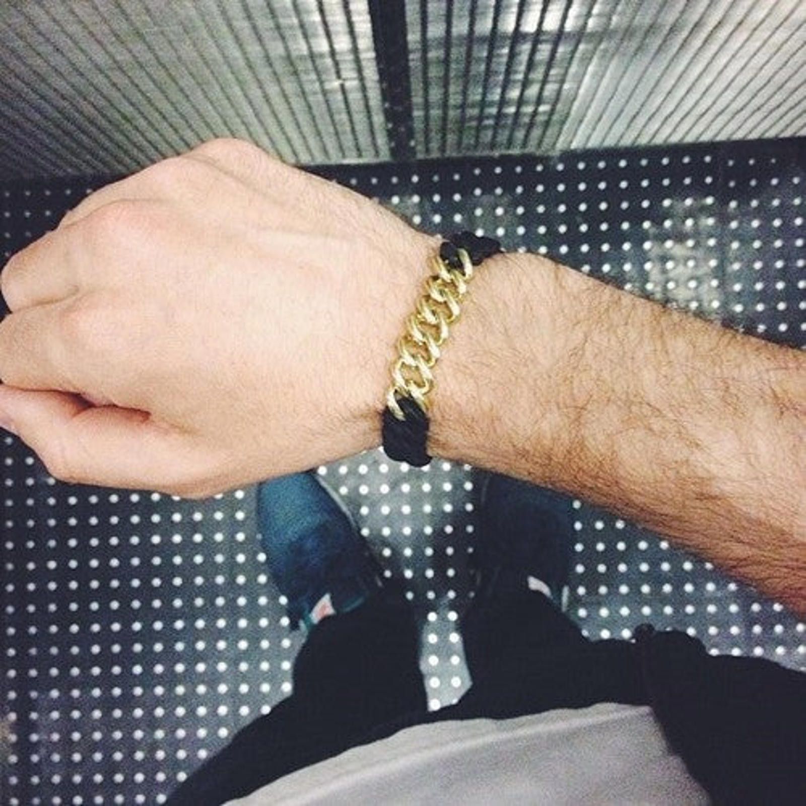 Other Black and Gold Braided Bracelet Size ONE SIZE - 3 Thumbnail