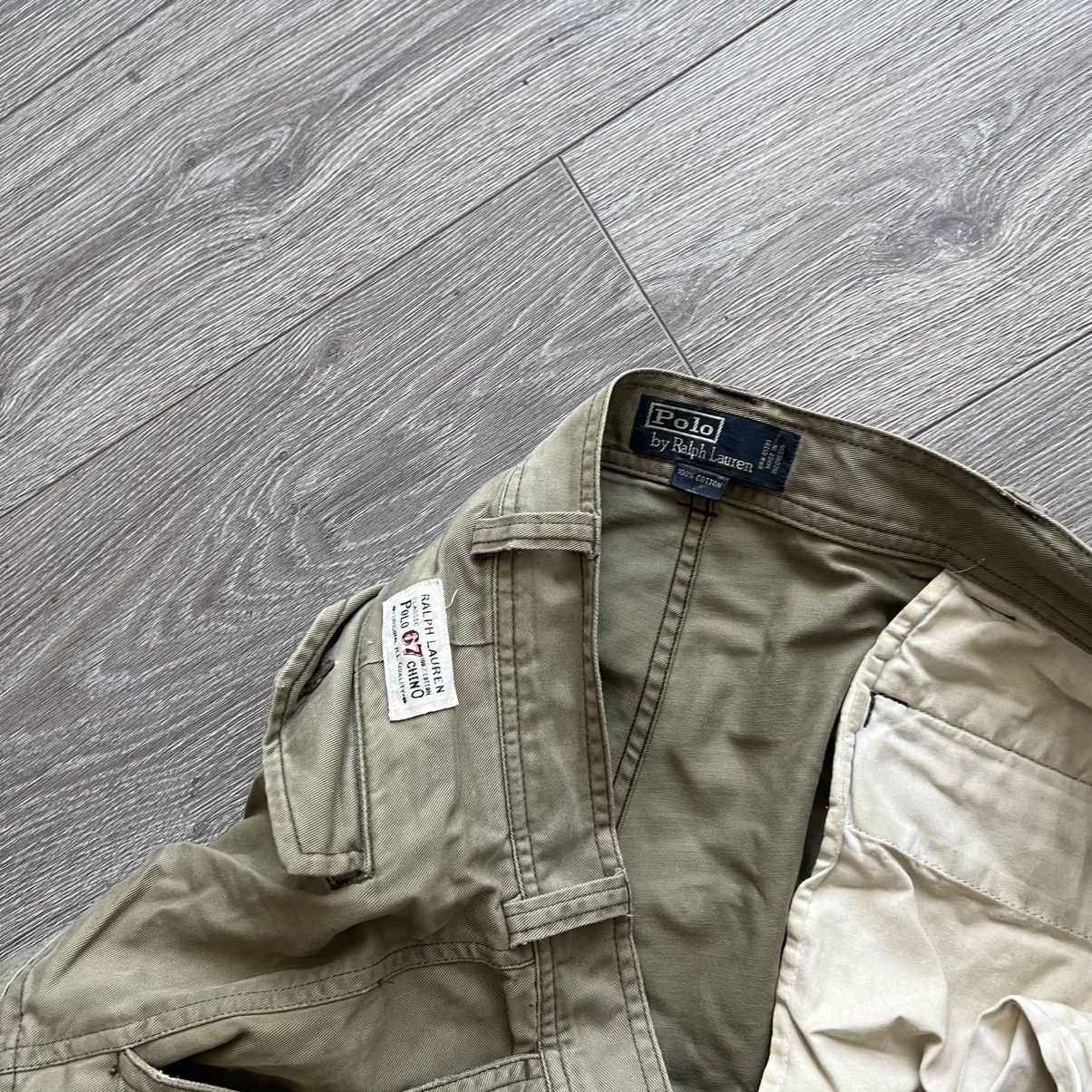 Polo Ralph Lauren Vintage Polo Ralph Lauren Cargo Shorts faded used Size US 40 / EU 56 - 6 Thumbnail