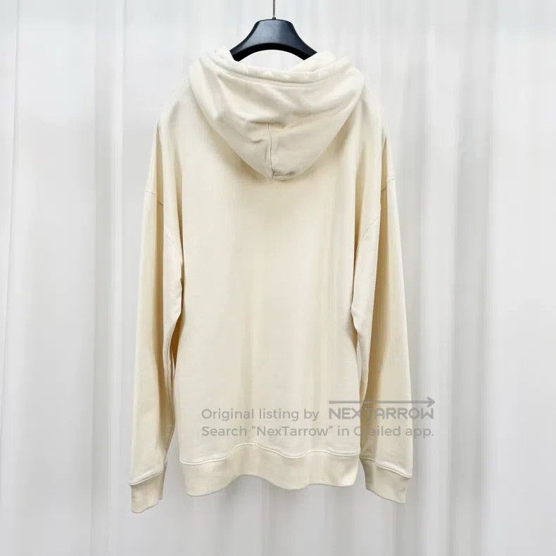 Loewe Loewe Logo hooded sweatshirt with chest leather patch Size L / US 10 / IT 46 - 2 Thumbnail