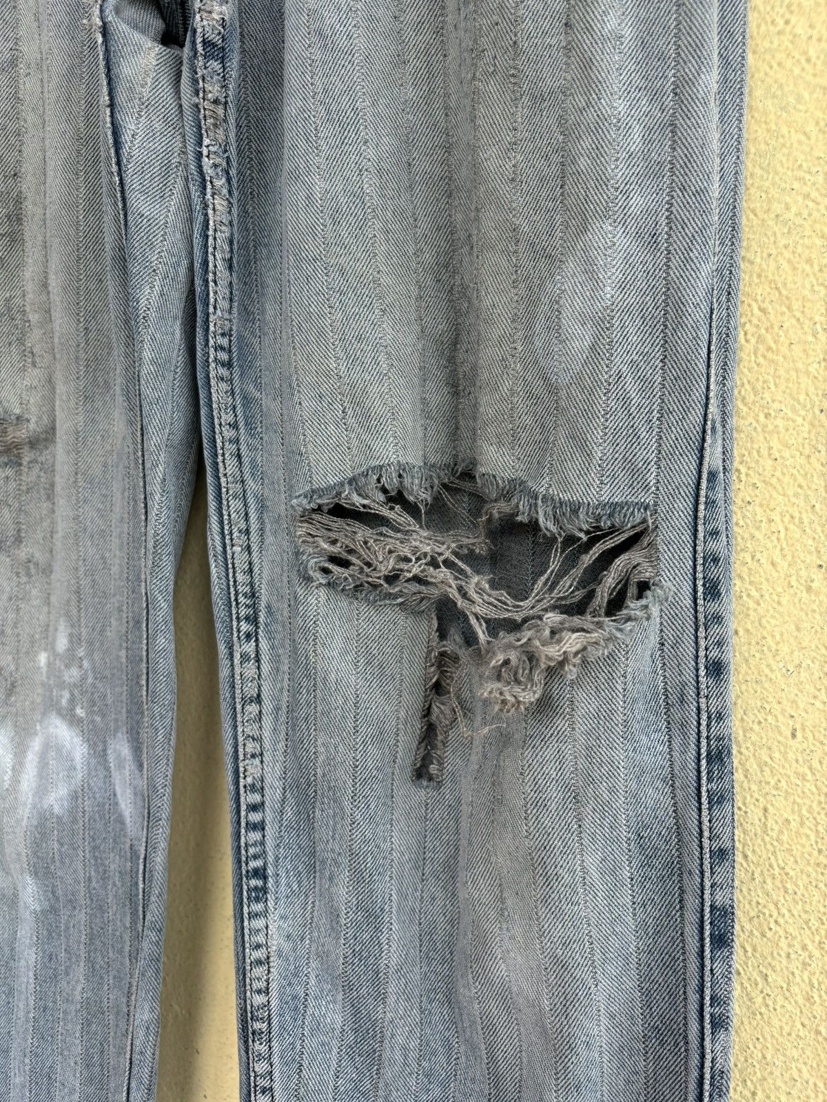 Levi's Vintage 80’s Levi’s 515 Made In USA Distressed Denim Size US 34 / EU 50 - 3 Thumbnail