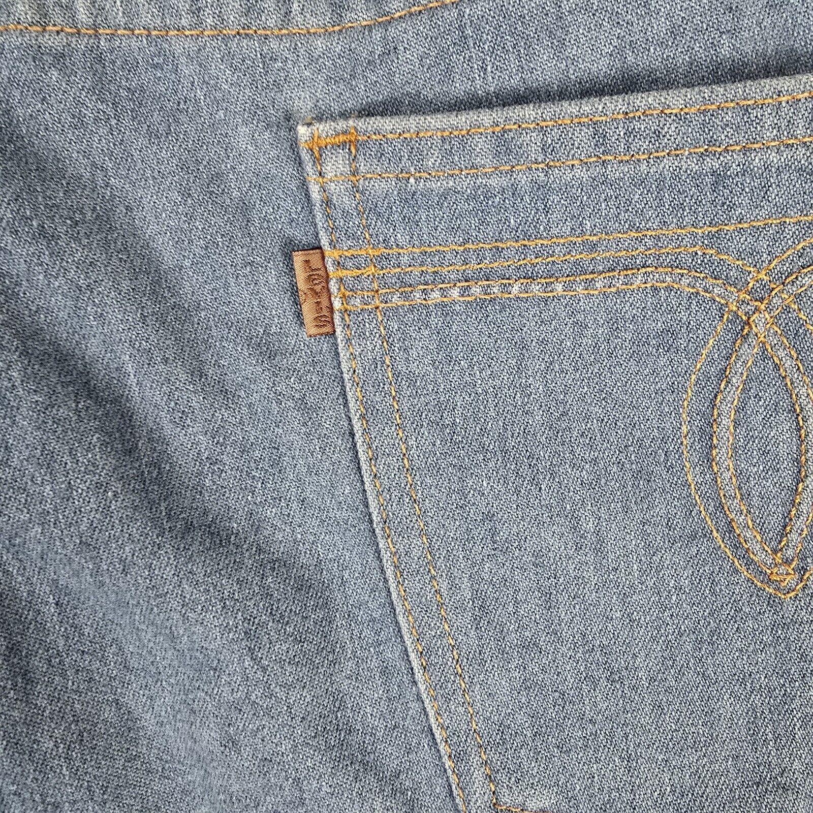 Levi's Vintage Levis Brown Tab Mens Blue Jeans 43415-4514 40x29 Size US 40 / EU 56 - 4 Thumbnail