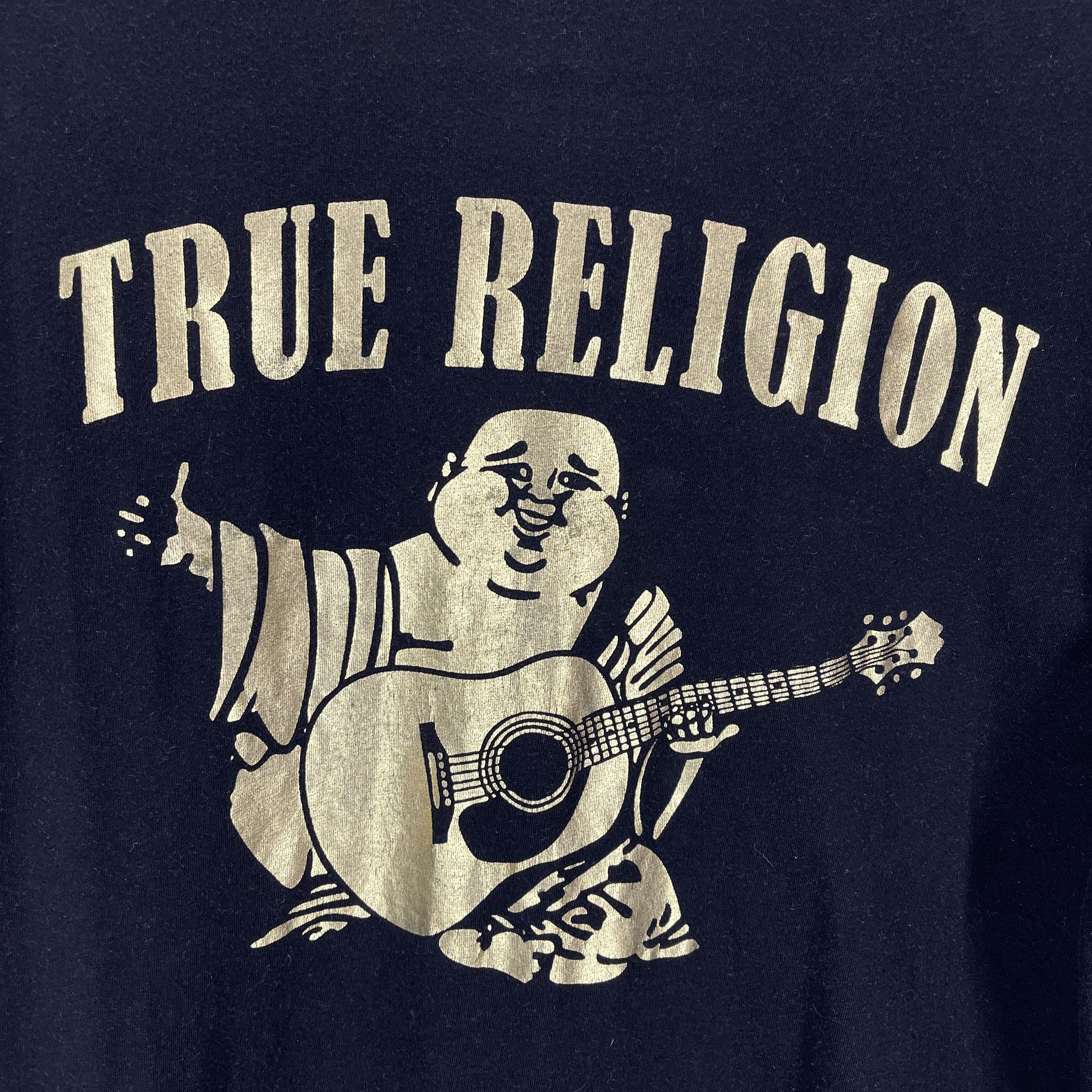 True Religion TRUE RELIGION GOLD BIG BUDDHA T Shirt #2029/14 Size US L / EU 52-54 / 3 - 2 Thumbnail