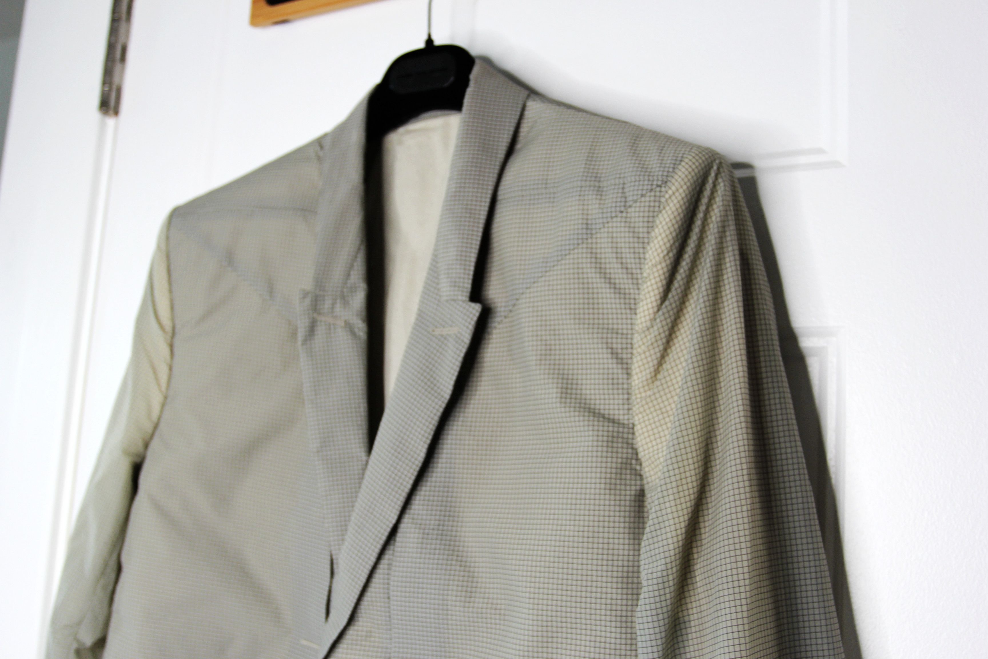 Rick Owens BNWT SS23 RICK OWENS "EDFU" FOGPOCKET CHECKERED JACKET 50 Size US M / EU 48-50 / 2 - 4 Thumbnail