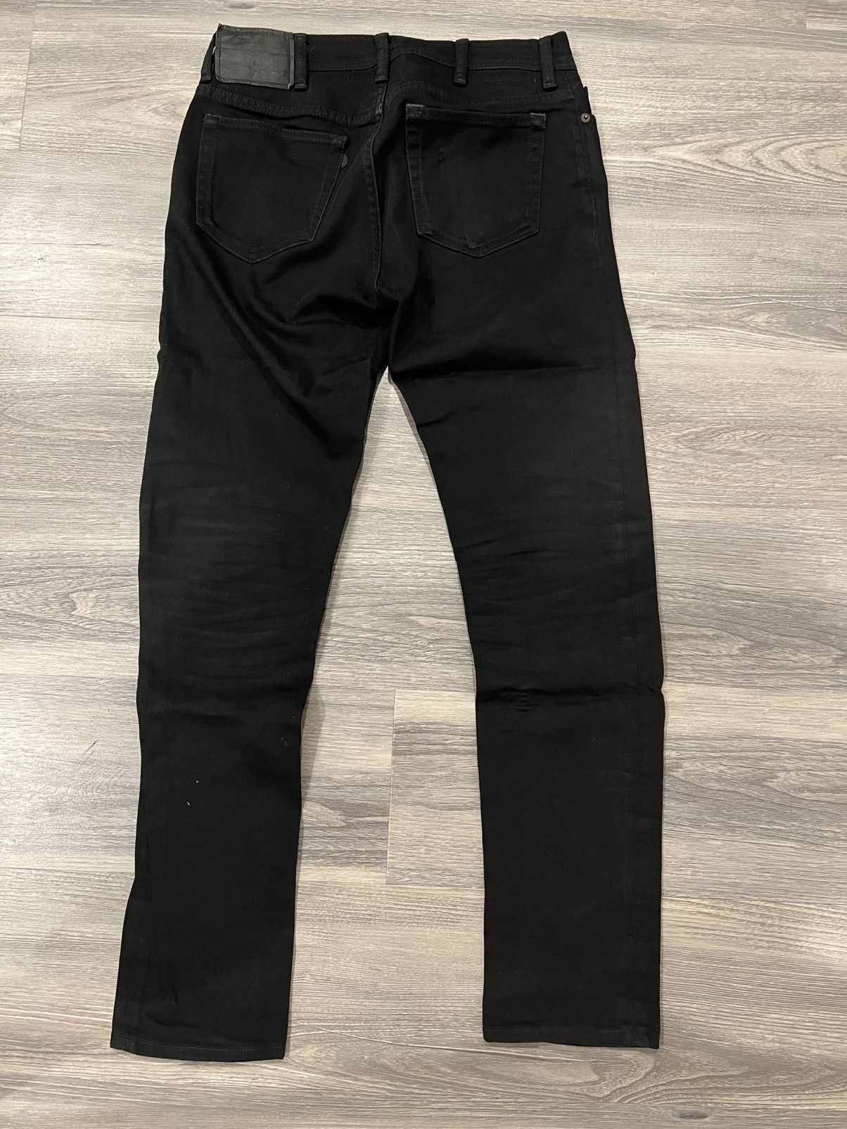 Acne Studios Bla Konst Black Jeans Size US 29 - 2 Thumbnail