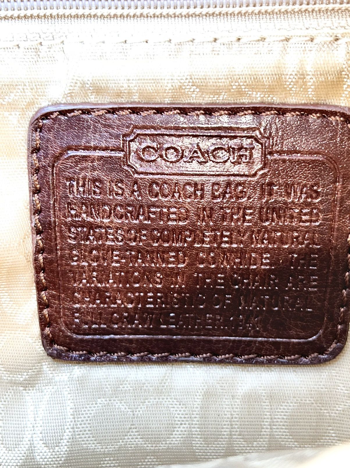 Coach Vintage 2000s coach hobo Bag Purse Tote LAST DROP!! Size ONE SIZE - 4 Thumbnail