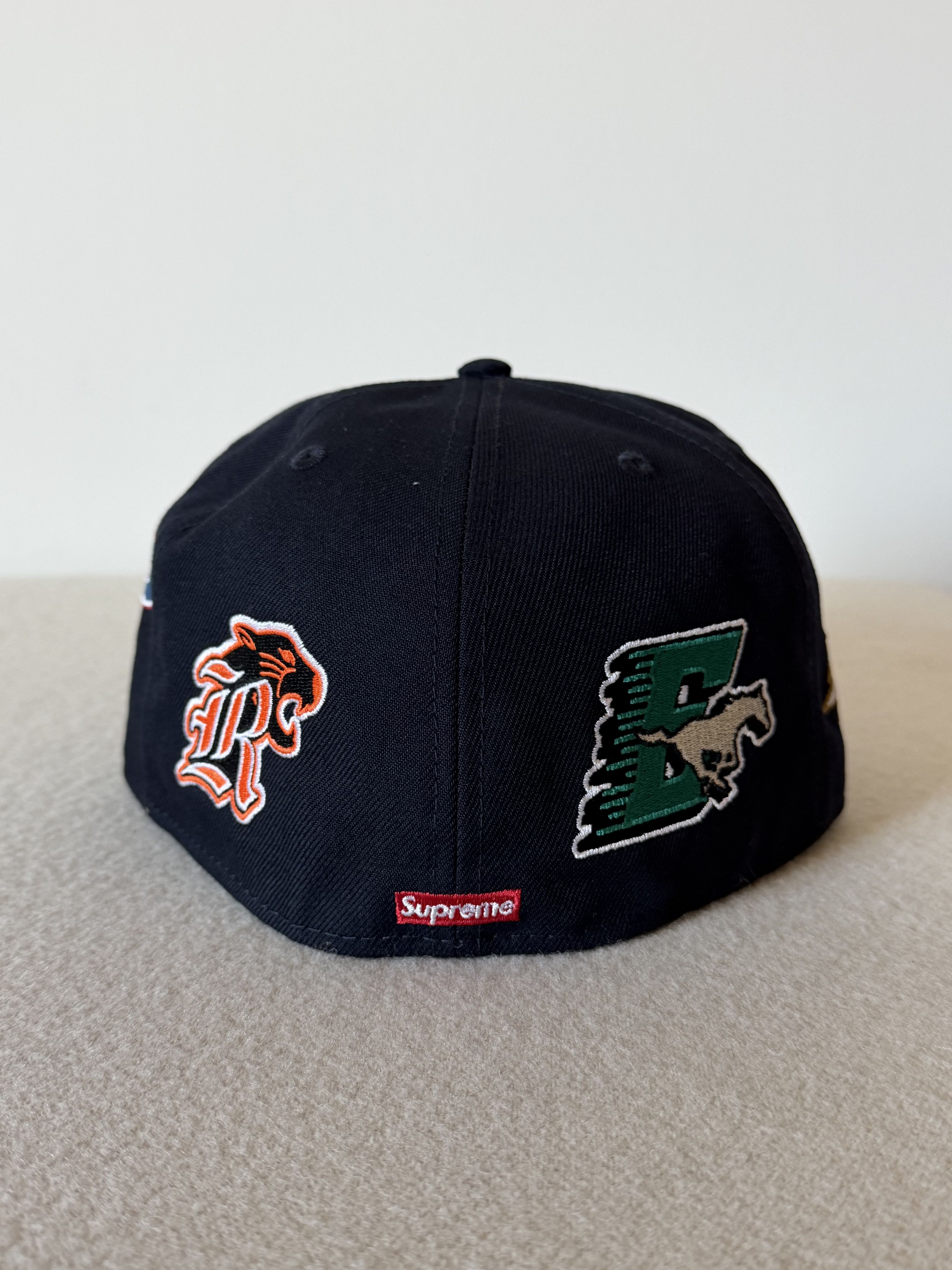 Supreme 7 1/2 Supreme New Era 59FIFTY S Logo Mascots Hat Navy Size ONE SIZE - 3 Thumbnail