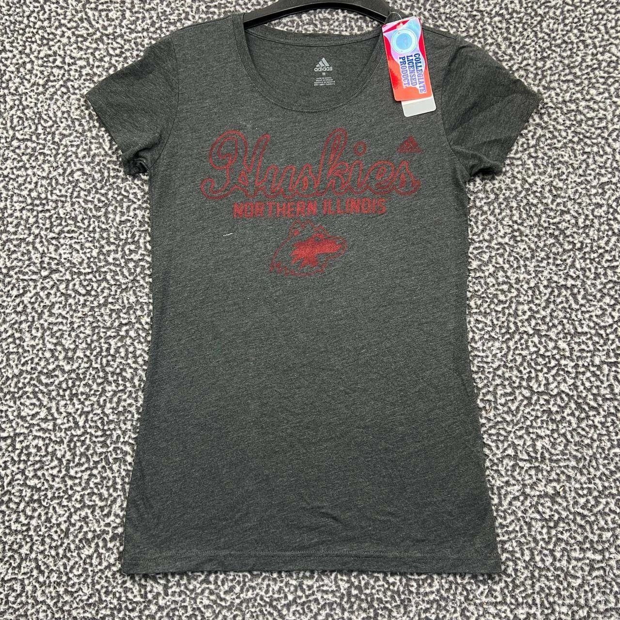 Adidas Northern Illinois Huskies Shirt Women Adidas Crew Neck New M Size M / US 6-8 / IT 42-44 - 1 Thumbnail