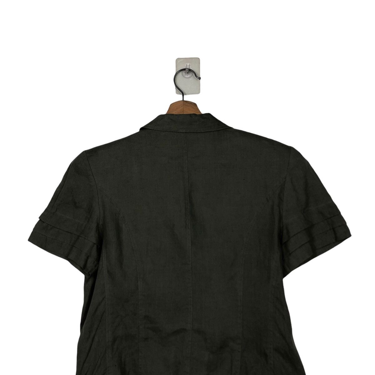 Fendi 📌Vintage Fendi Short Sleeve Shirt Jacket Size US M / EU 48-50 / 2 - 10 Thumbnail