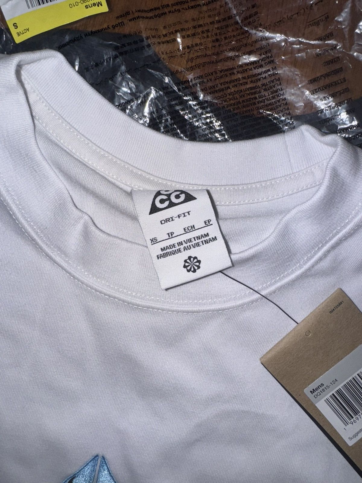 Nike ACG NIKE ACG LUNGS TSHIRT (LOT of 2) BLACK / WHITE - XS Size US XS / EU 42 / 0 - 3 Thumbnail