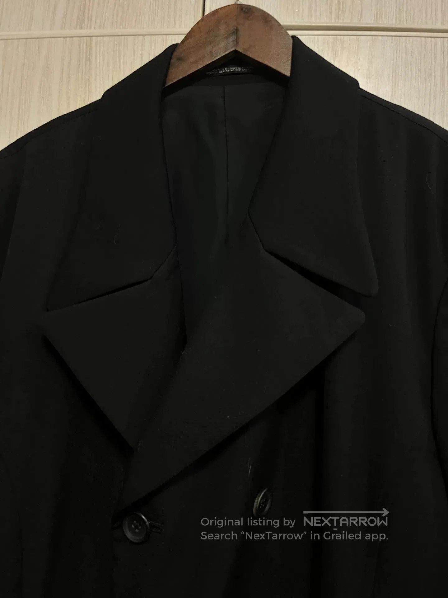 Yohji Yamamoto Yohji Yamamoto Embroidered Raven Jacket. Size XL / US 12-14 / IT 48-50 - 5 Thumbnail