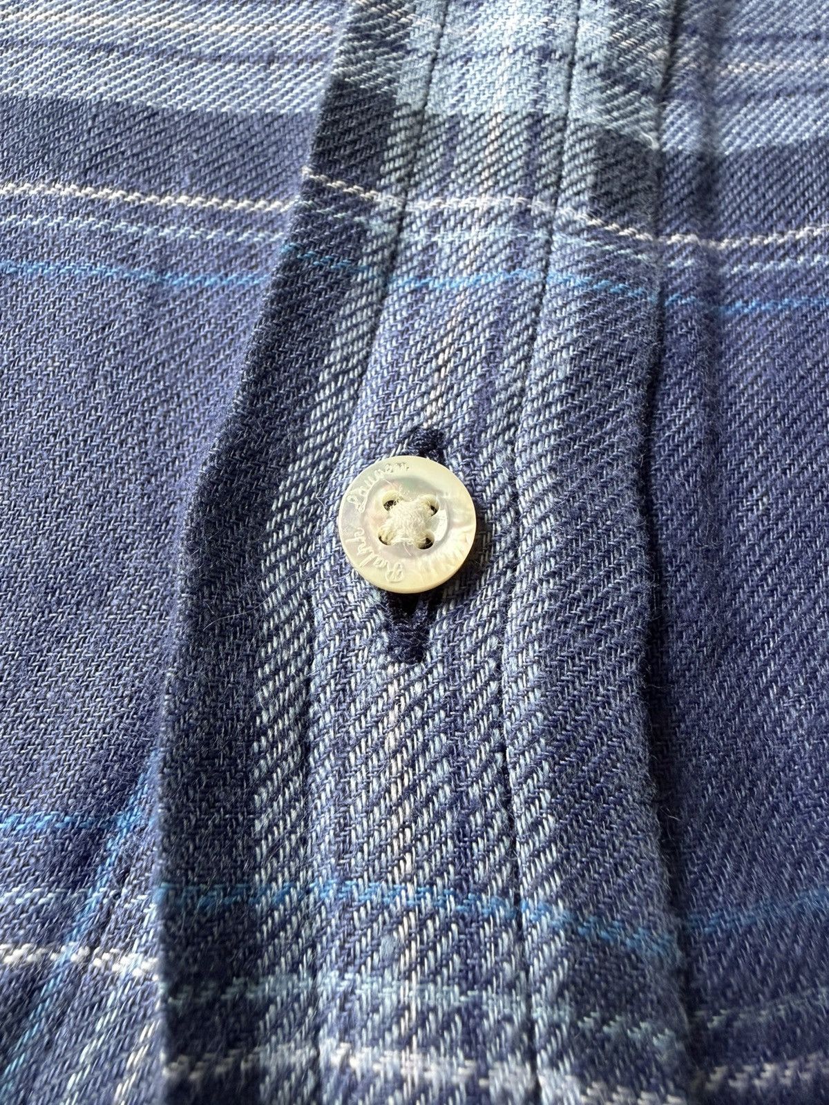 Ralph Lauren Purple Label Purple Label button down linen flannel size L Size US L / EU 52-54 / 3 - 5 Thumbnail