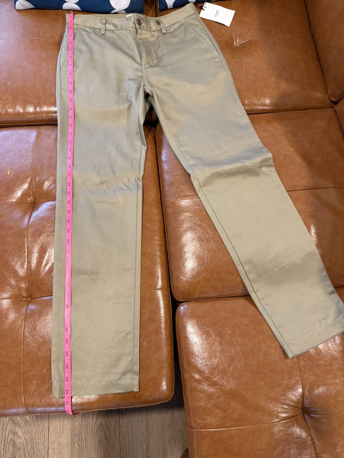 Celine Celine CHINOS IN TWILL Size US 29 - 6 Thumbnail