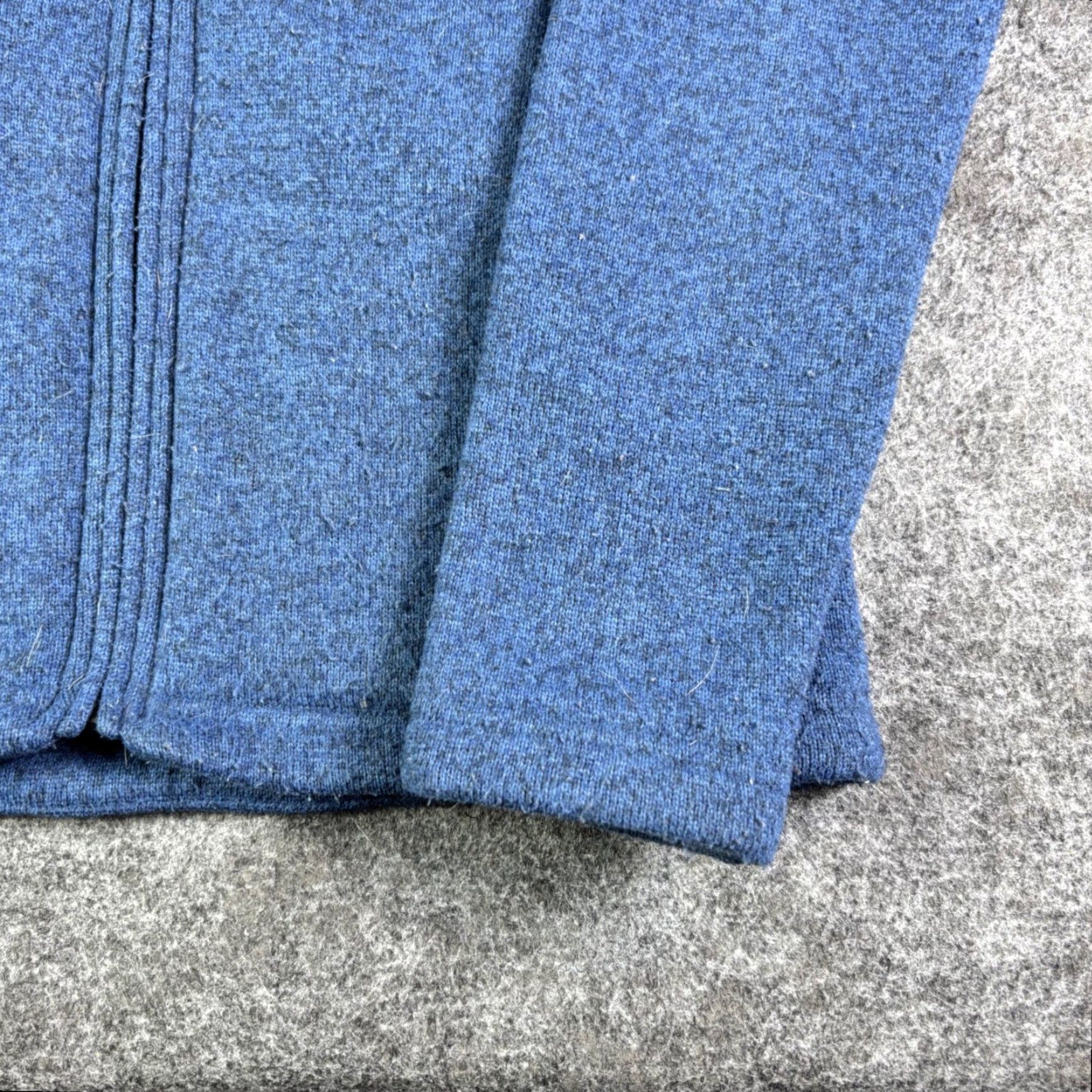 The North Face The North Face Crescent Hooded Fleece Jacket Blue Heather Full Zip S Womens Jacket Blue Crescent 80s Vintage? Size S / US 4 / IT 40 - 7 Thumbnail