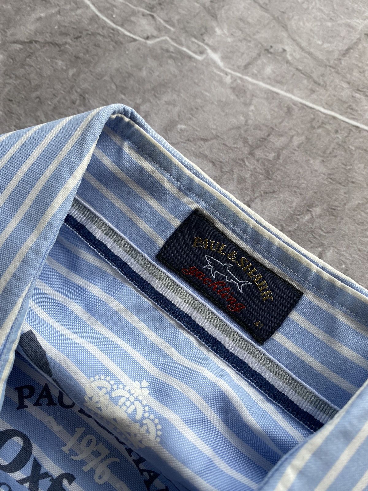 Paul & Shark Rare Paul & Shark Yachting Oxford Collection Shirt Button Up Size US L / EU 52-54 / 3 - 6 Thumbnail