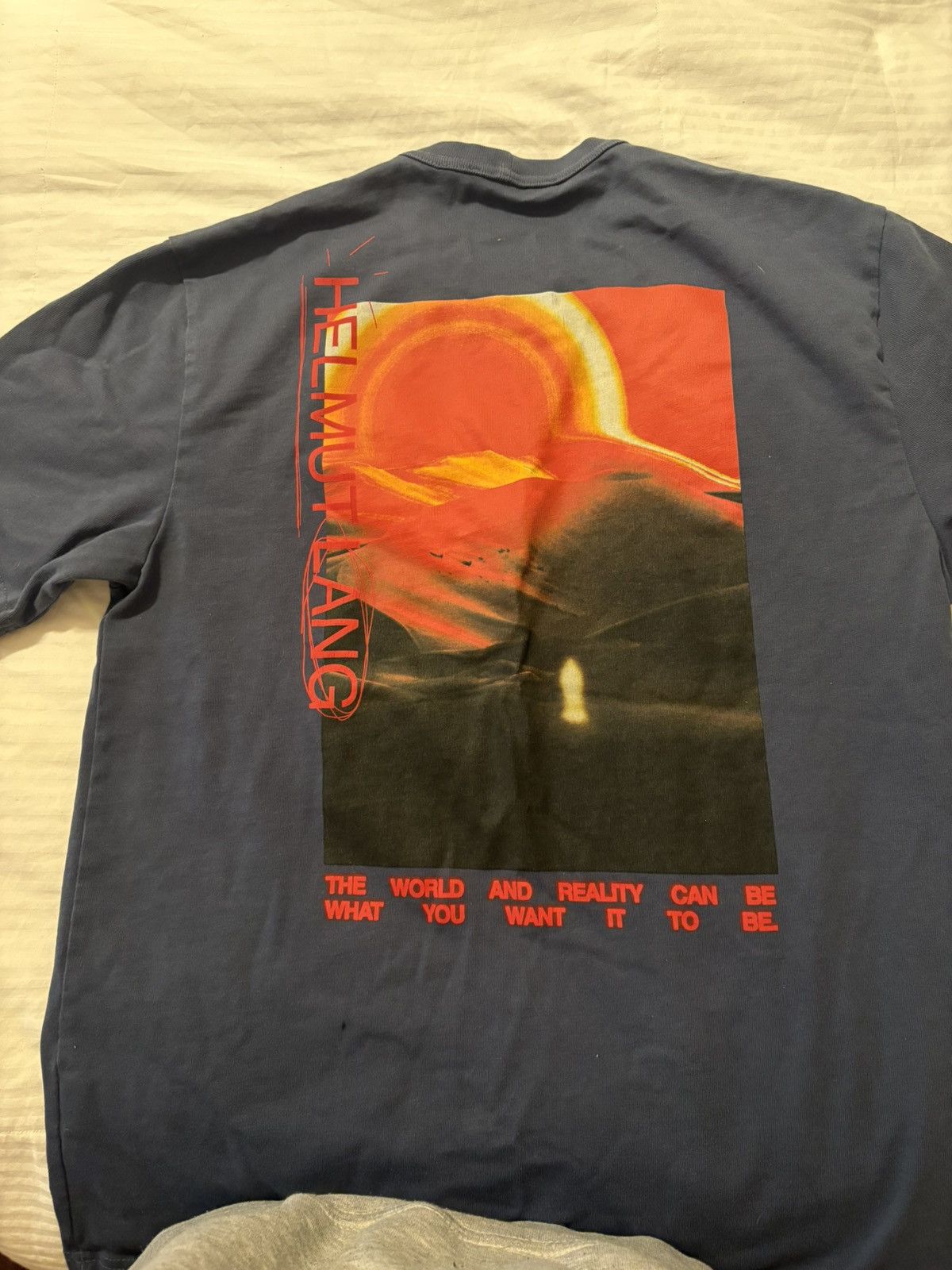 Helmut Lang Helmut Lang Oversized graphic tee sz xs (fits like medium) Size US XS / EU 42 / 0 - 2 Thumbnail
