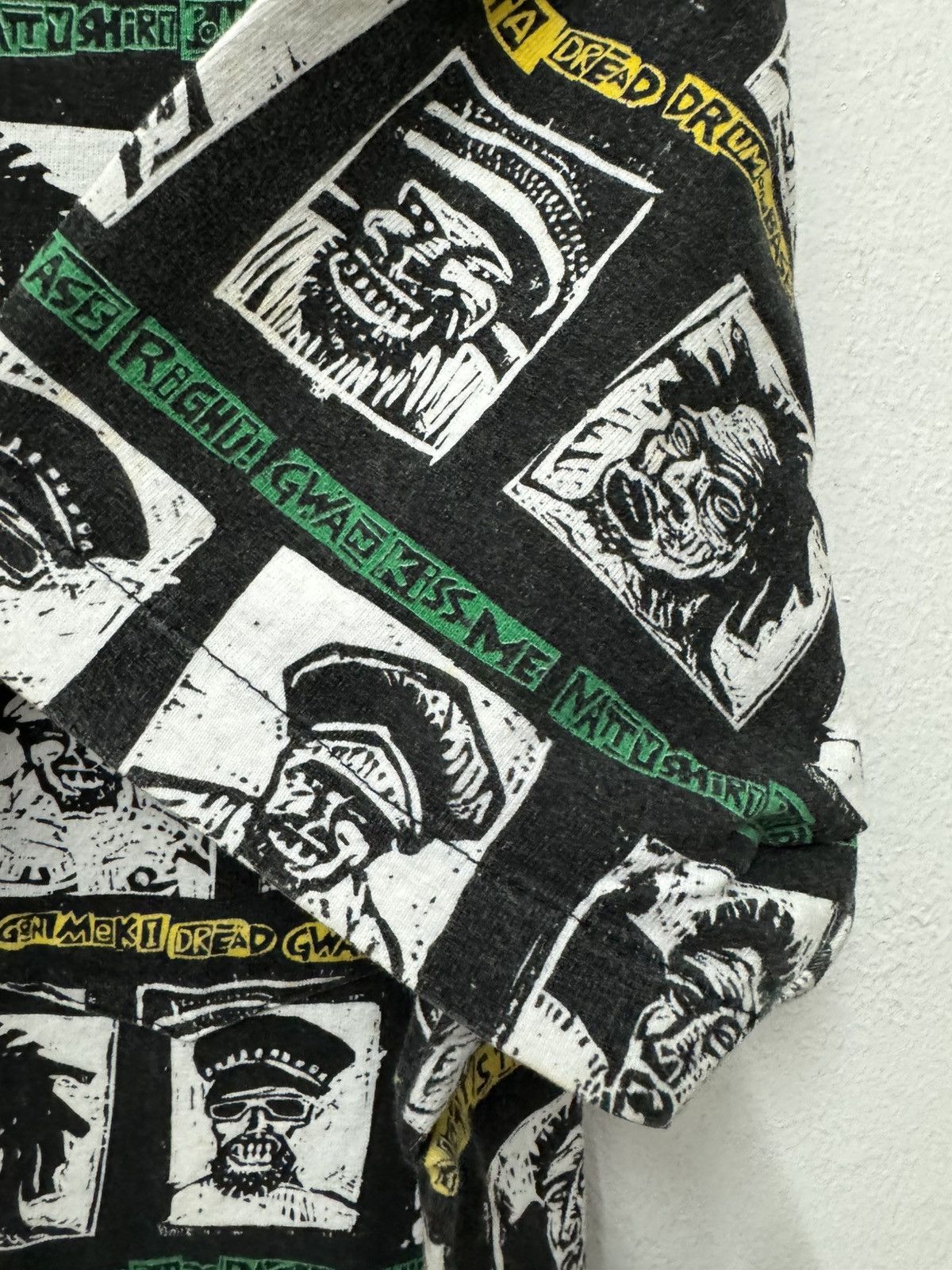 Vintage Vintage Rasta Design Raymond Pettibon Punk Art Shirt Size US L / EU 52-54 / 3 - 4 Thumbnail
