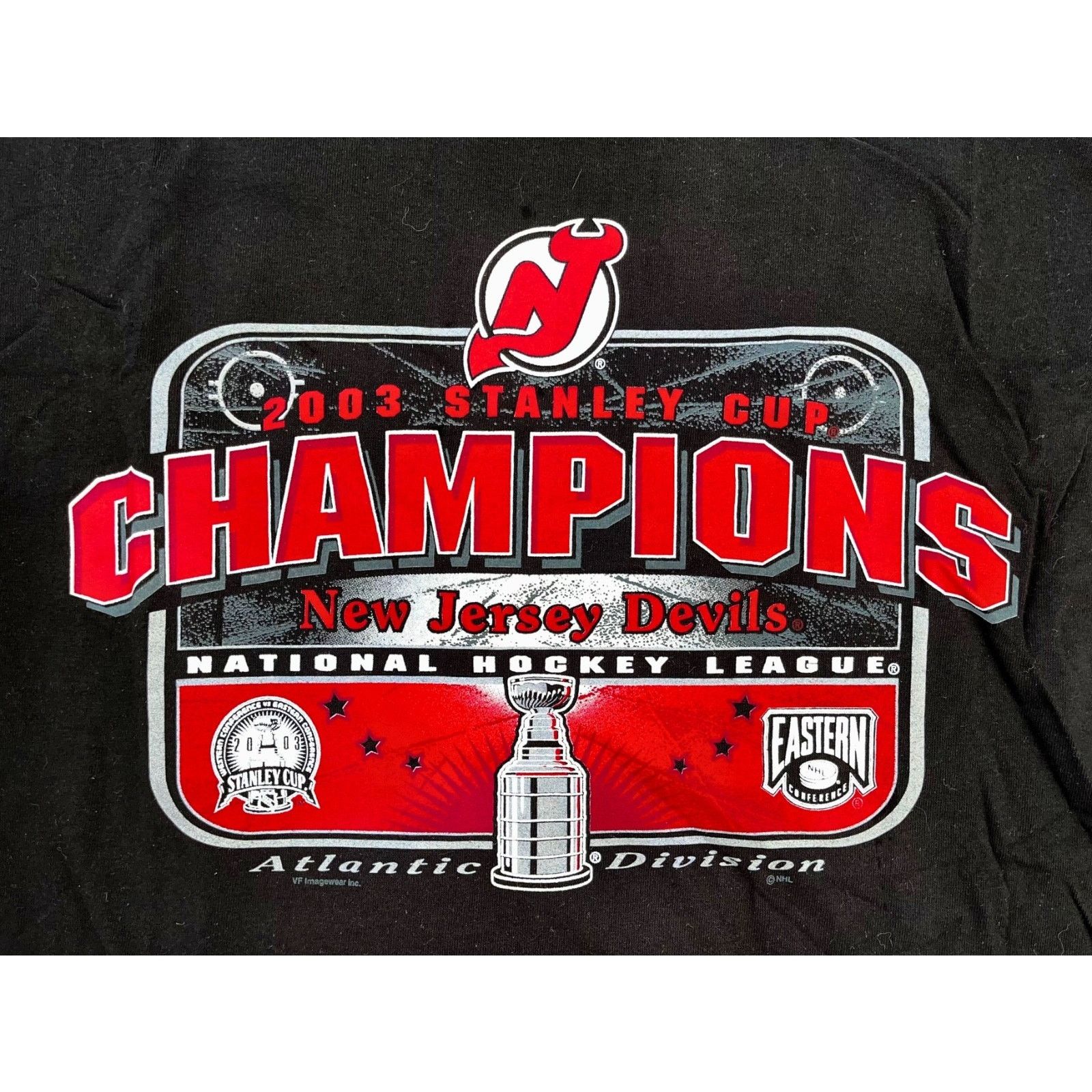 Lee New Jersey Devils 2003 NHL Stanley Cup Champs T-Shirt Lee XL Size US XL / EU 56 / 4 - 5 Thumbnail
