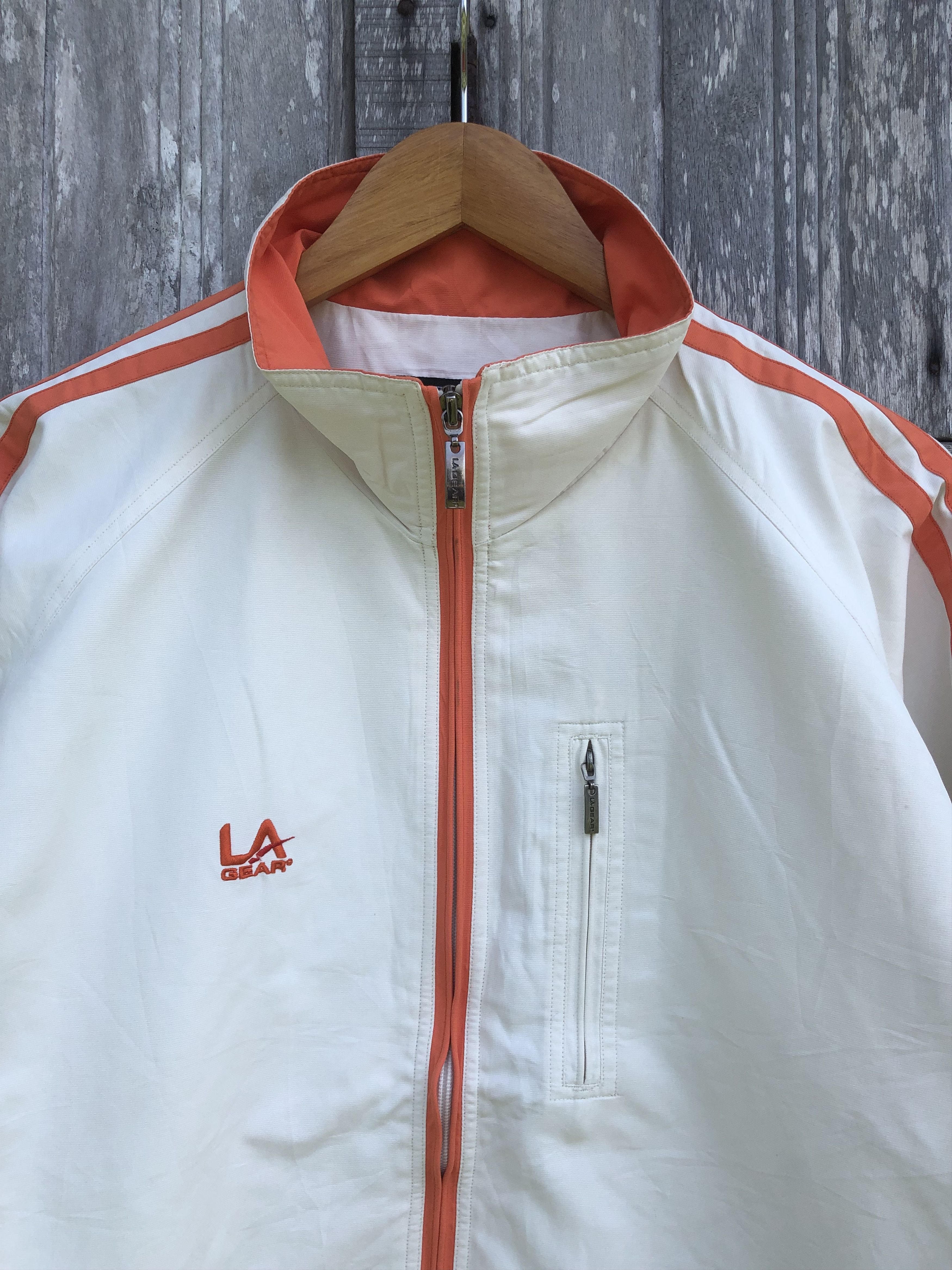 Vintage Vintage Archived LA Gear Zipper Windbreaker Jacket Size US L / EU 52-54 / 3 - 4 Thumbnail