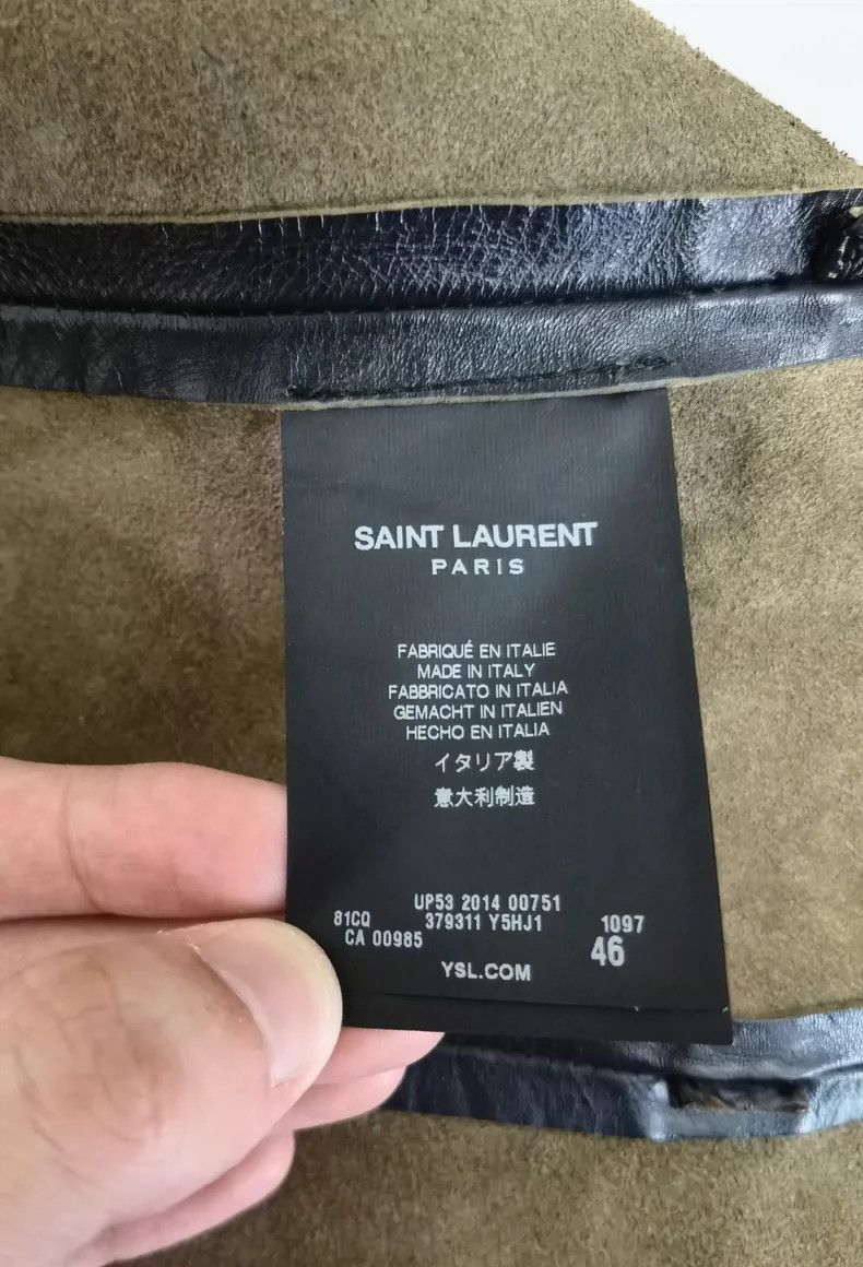 Saint Laurent Paris saint laurent paris2015SS Western Cowhide Vest 2503-Nextarr Size 46R - 3 Thumbnail