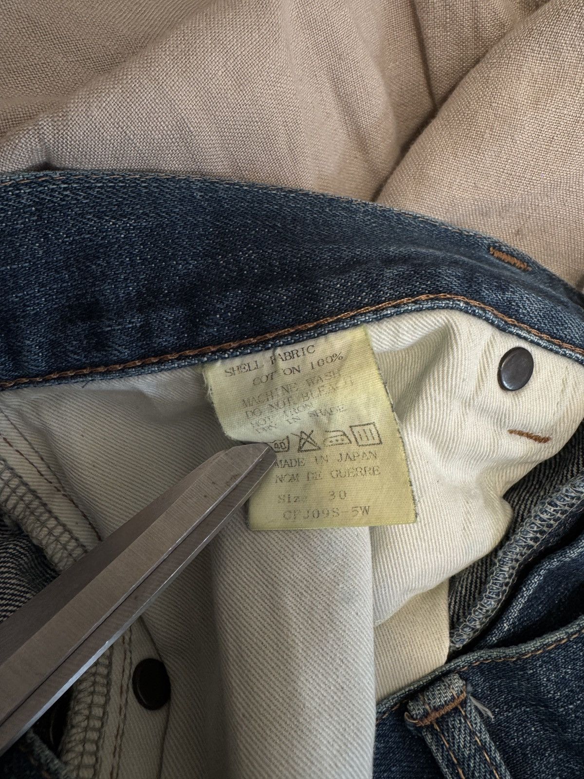 Nom De Guerre Nom De Guerre selvedge vintage jeans Size US 30 / EU 46 - 4 Thumbnail