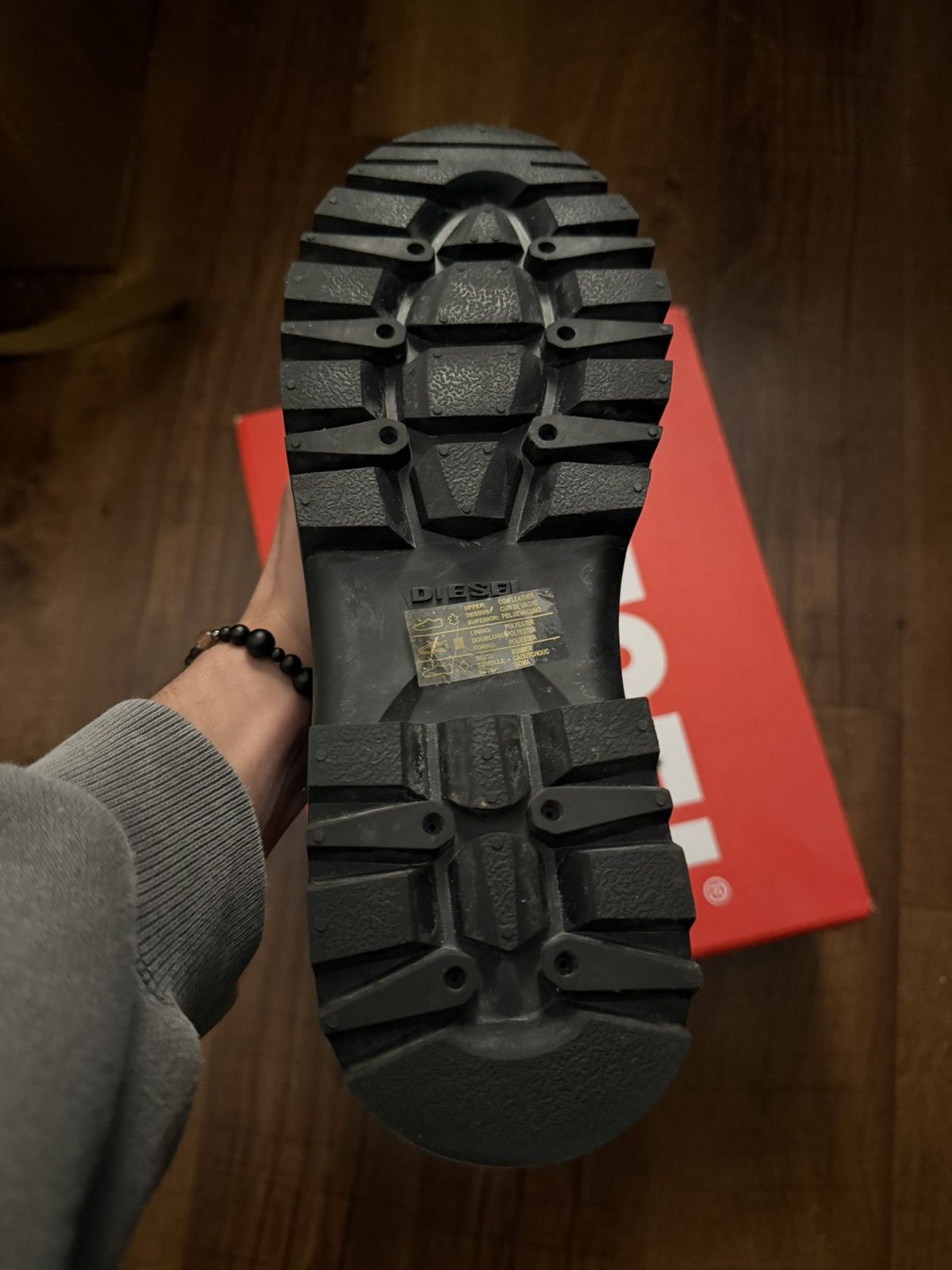 Diesel Diesel D-Hiko BT X Combat Boots Size US 8 / EU 41 - 8 Thumbnail