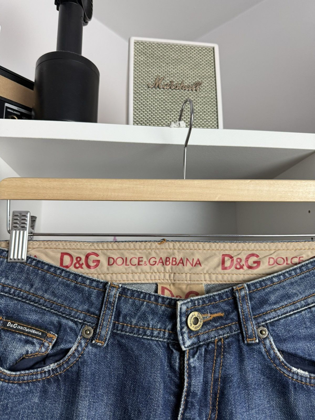Designer × Dolce & Gabbana Vintage y2k Dolce & Gabbana flared denim pants 26 avantgarde Size 26" / US 2 / IT 38 - 5 Thumbnail
