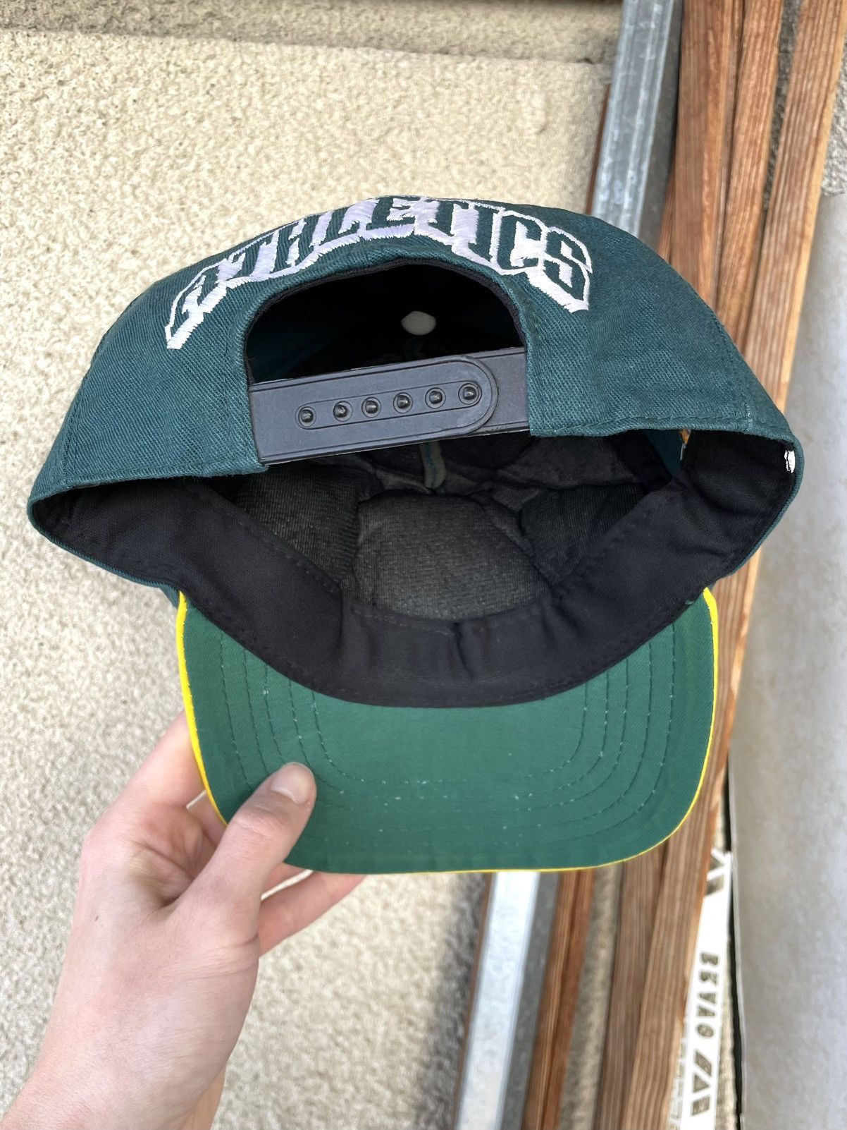 MLB Vintage Oakland Athletics A’s MLB Baseball Cap Hat Snapback Size ONE SIZE - 11 Thumbnail