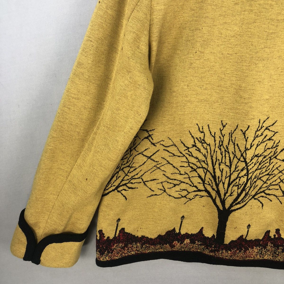 Other Vintage Japanese Brand Lala Knitted Graphic Cardigan Jacket Size M / US 6-8 / IT 42-44 - 8 Thumbnail