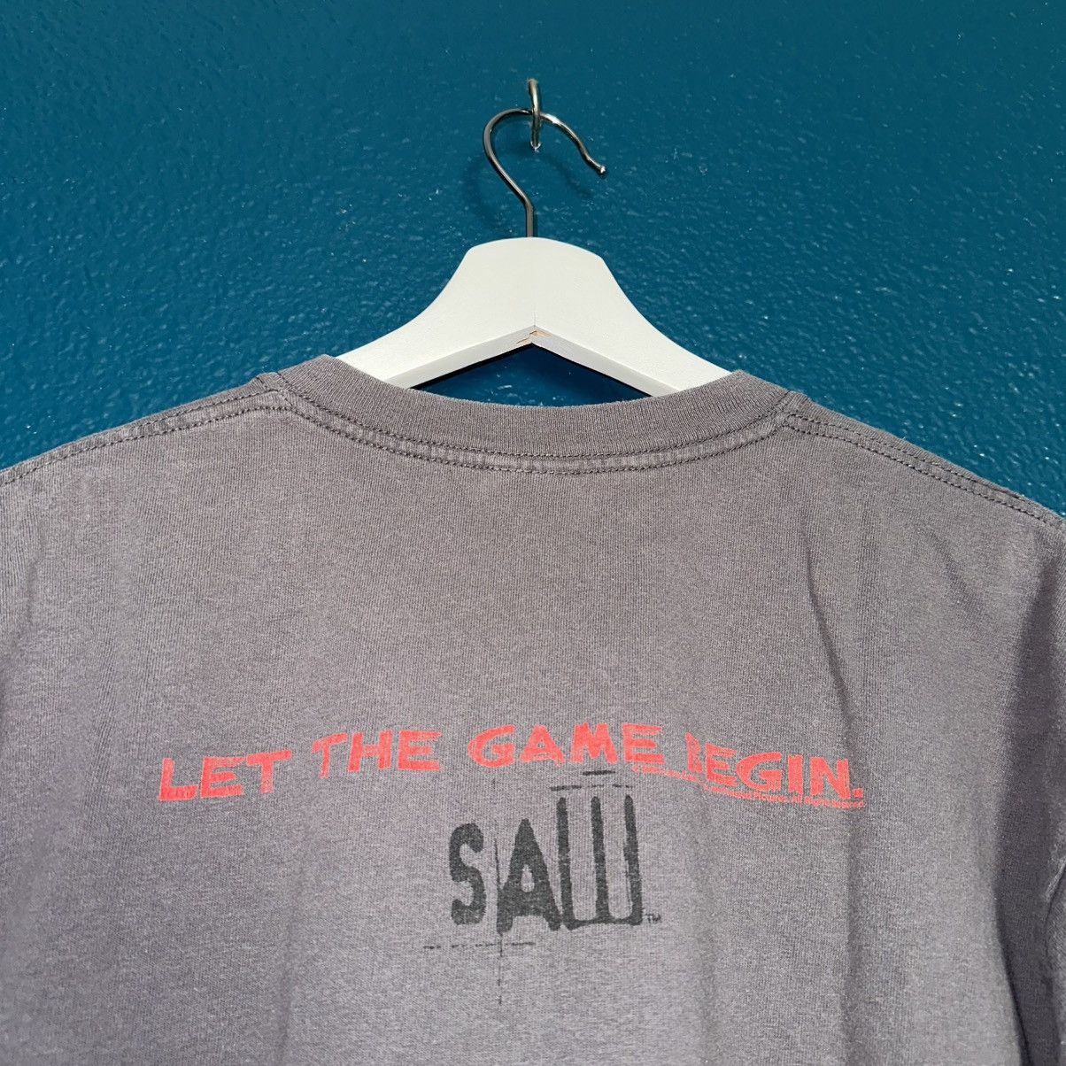 Vintage Vintage SAW Movie T-shirt Size US M / EU 48-50 / 2 - 3 Thumbnail
